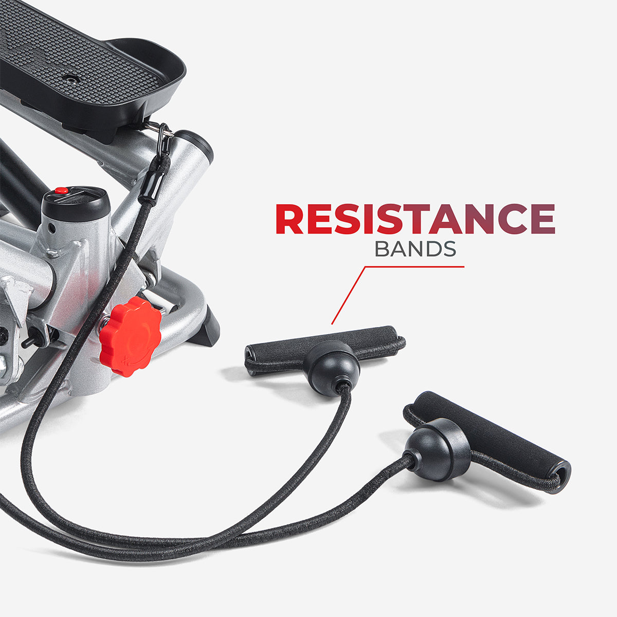  Advanced Total Body Fitness Twisting Stair Stepper w/ Resistance Bands、mySite、ghnorth