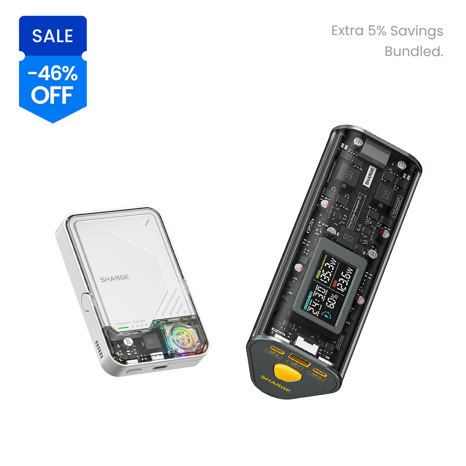 Transparent Power Combo (170)、mySite、fannypackpong