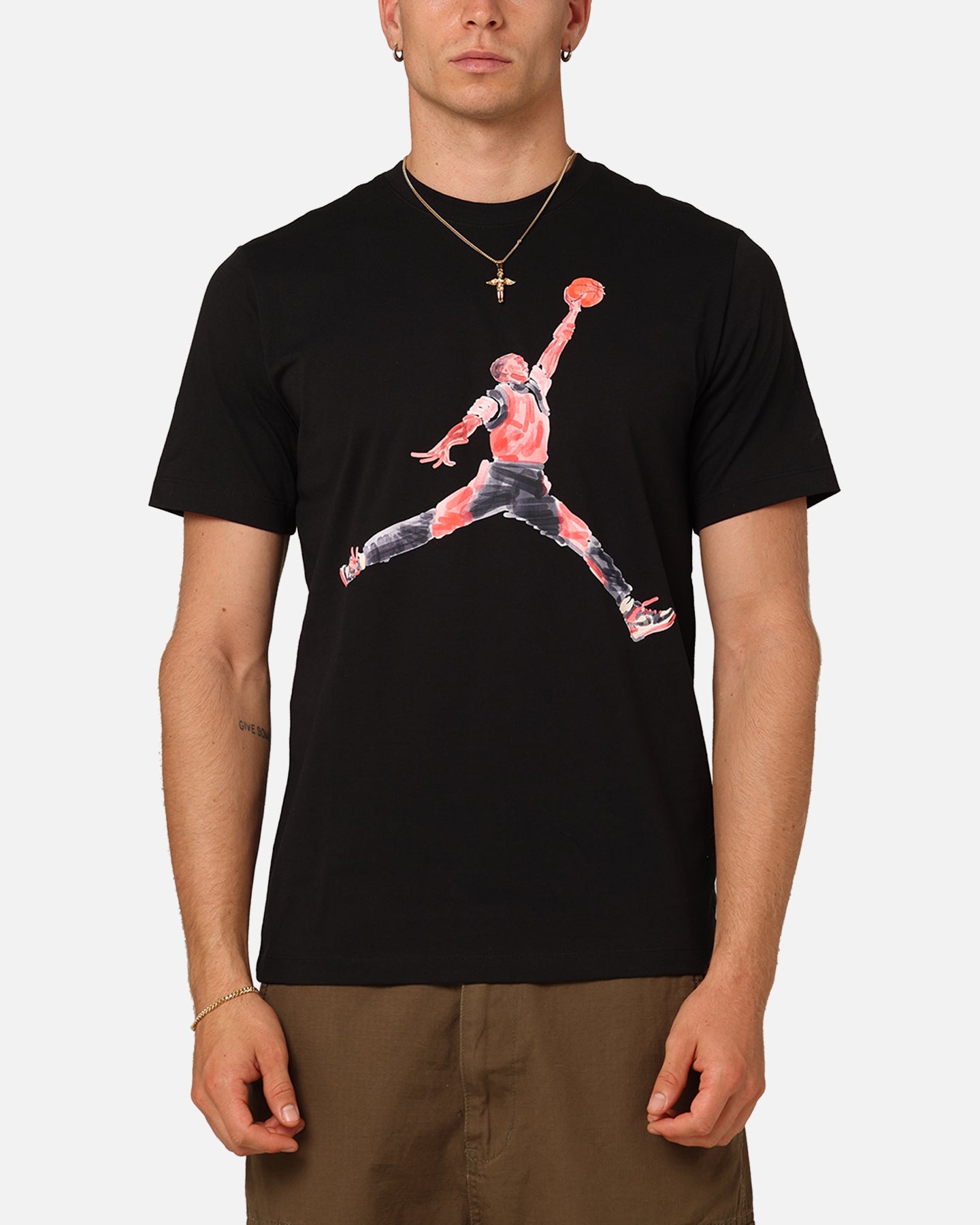 Jordan Brand T-Shirt Black、mySite、zt4zffjzw