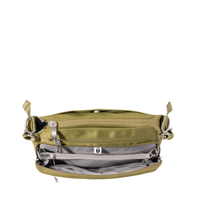  Baggallini Marais Crossbody Bag - Sage Twill、mySite、preschool7hills