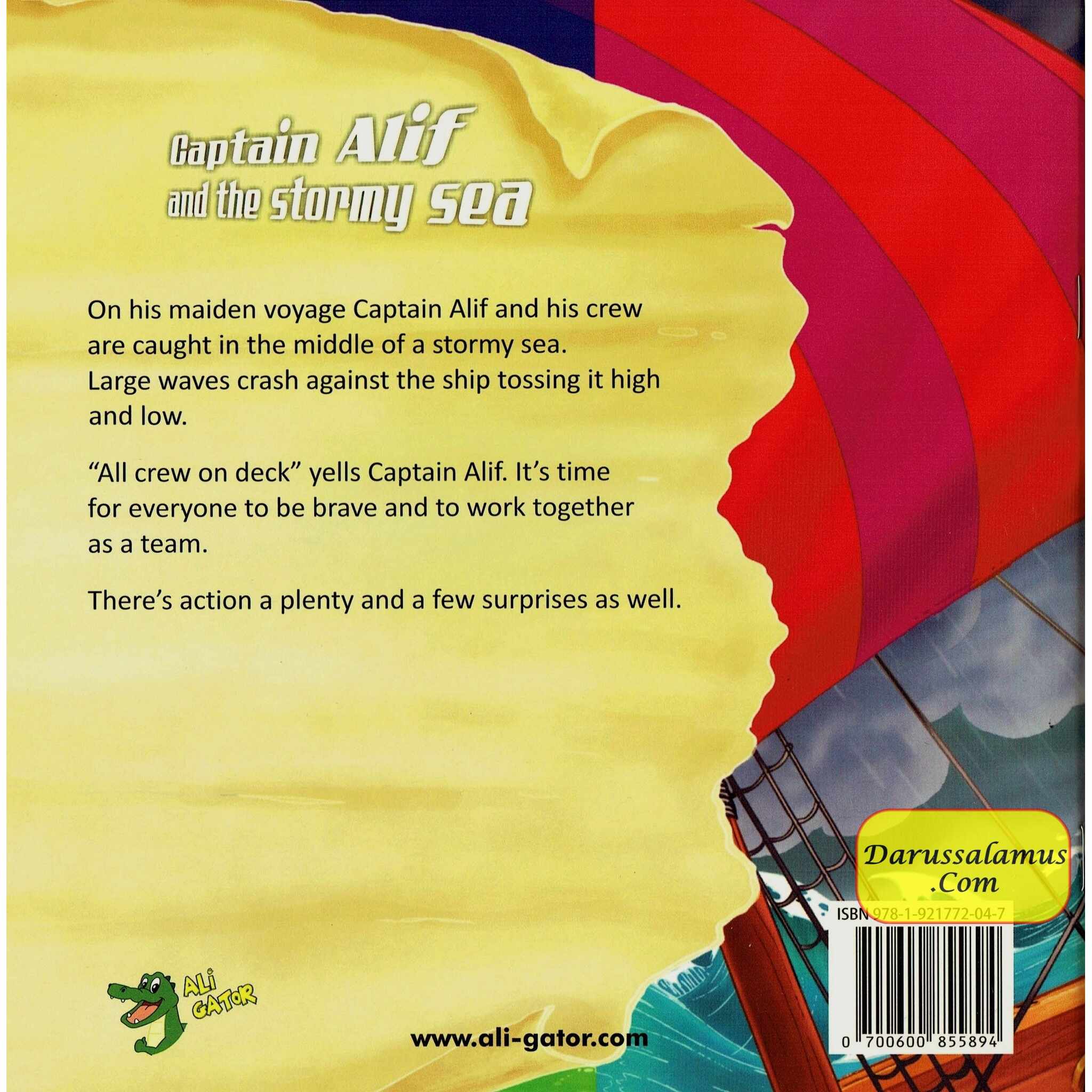 Captain Alif And The Stormy Sea By Ali Gator、mySite、topwebapps