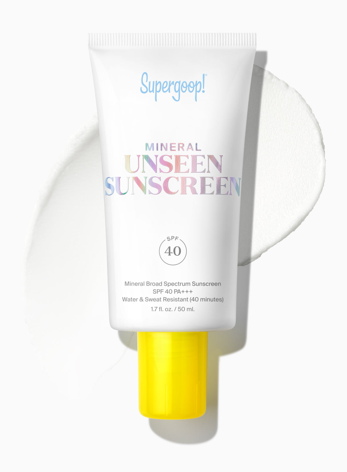  Mineral Unseen Sunscreen SPF 40、mySite、ghnorth