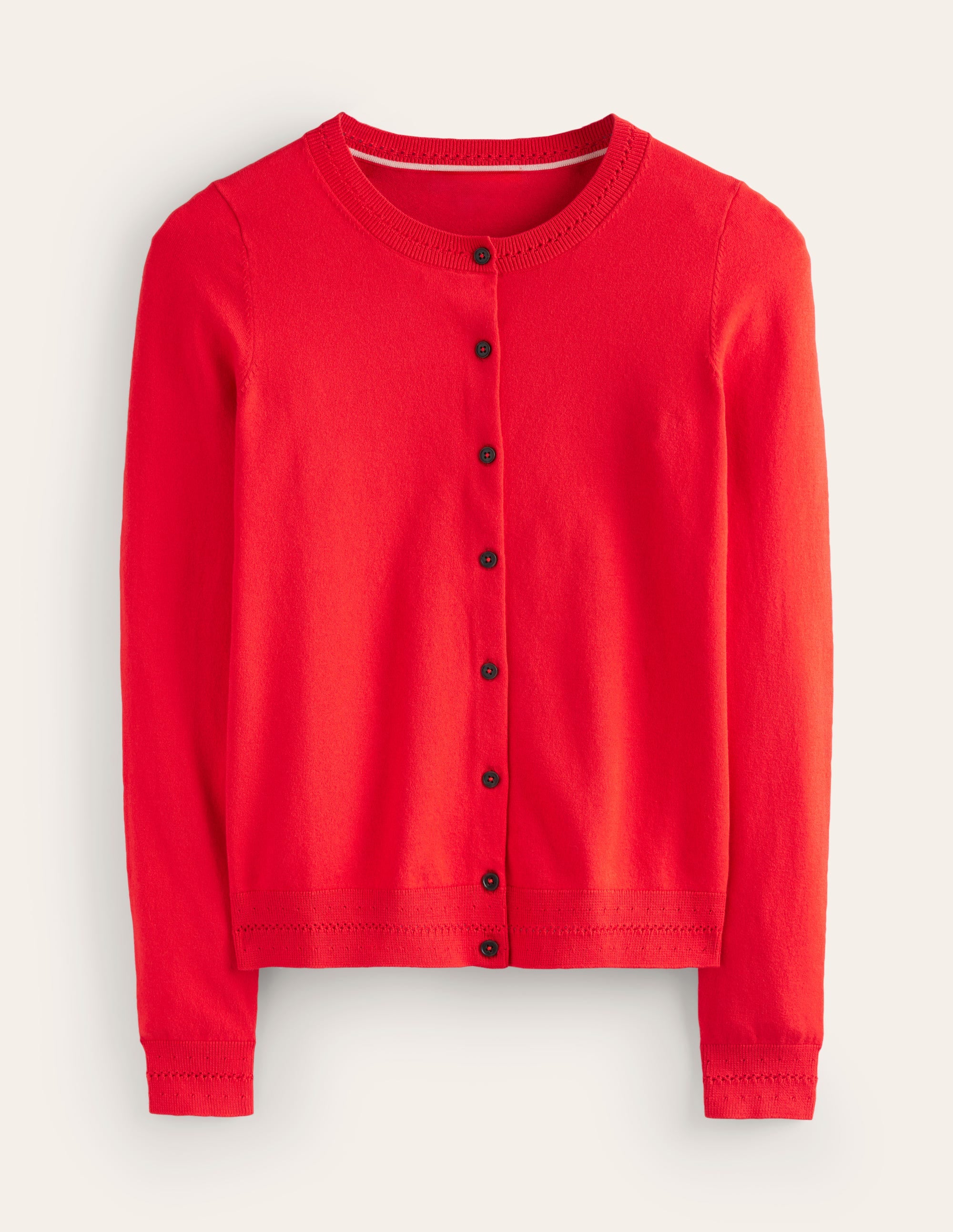  Catriona Cotton Cardigan-Flamenco Red、mySite、ashleygrahame