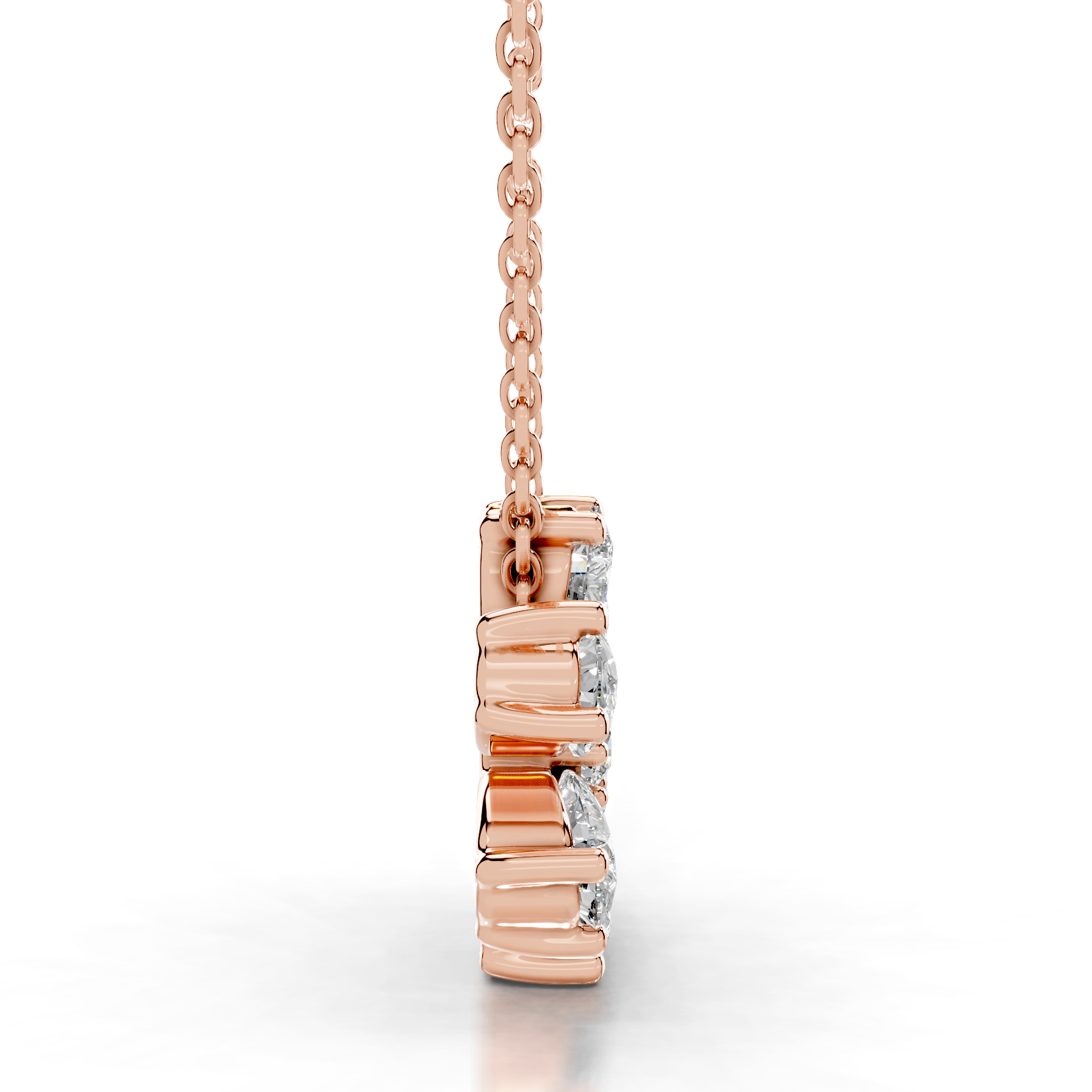 Nova Diamond Pendant (1.70 Carat) -14K Rose Gold、mySite、hinf8tx79
