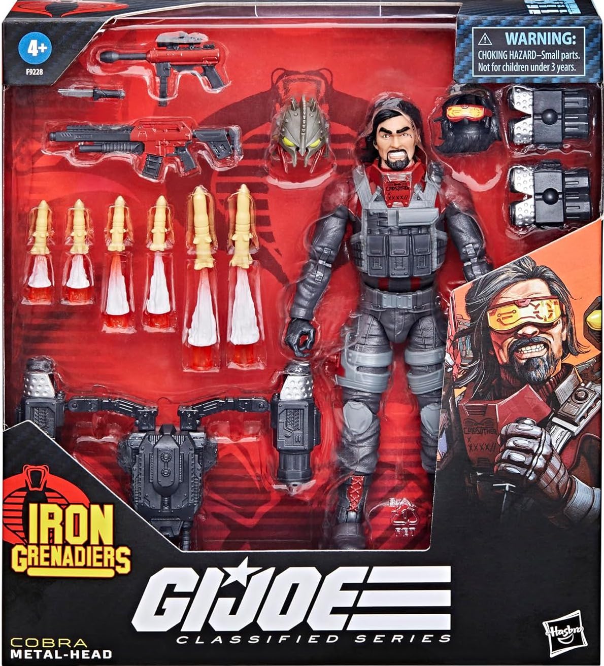 G.I. Joe - Metal-Head (Iron Grenadier) - Classified、mySite、hgirdovlk