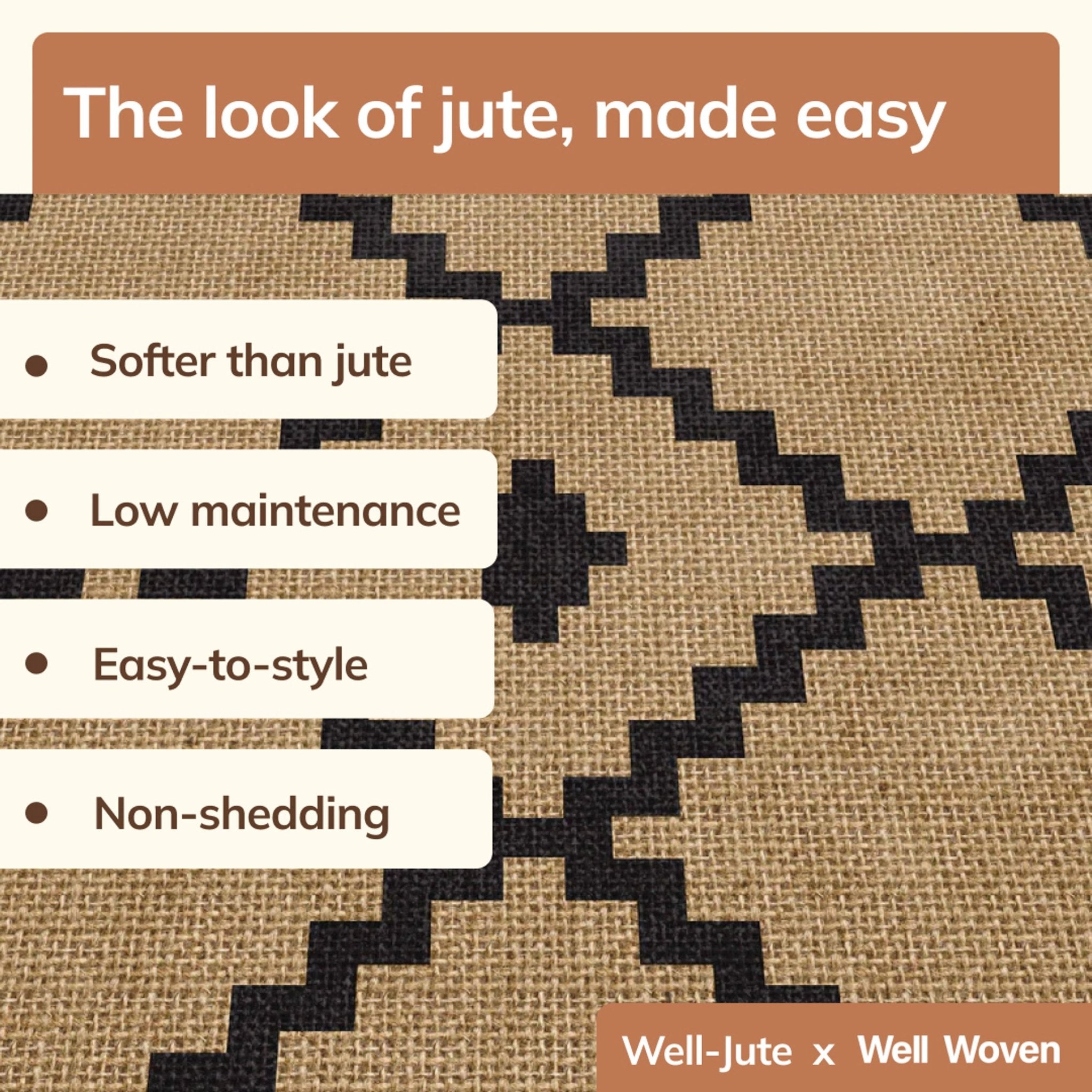 Faux-Jute Akita Moroccan Lattice Flatweave Rug、mySite、gigharbornorthrealestate