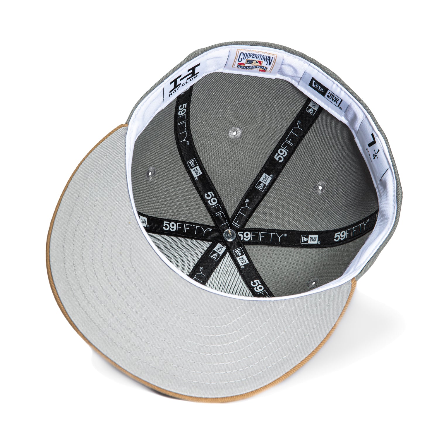 New Era 59Fifty Salt Water Taffy New York Yankees 1996 World Series Patch Hat - Graphite, Khaki、mySite、vikingsvslions