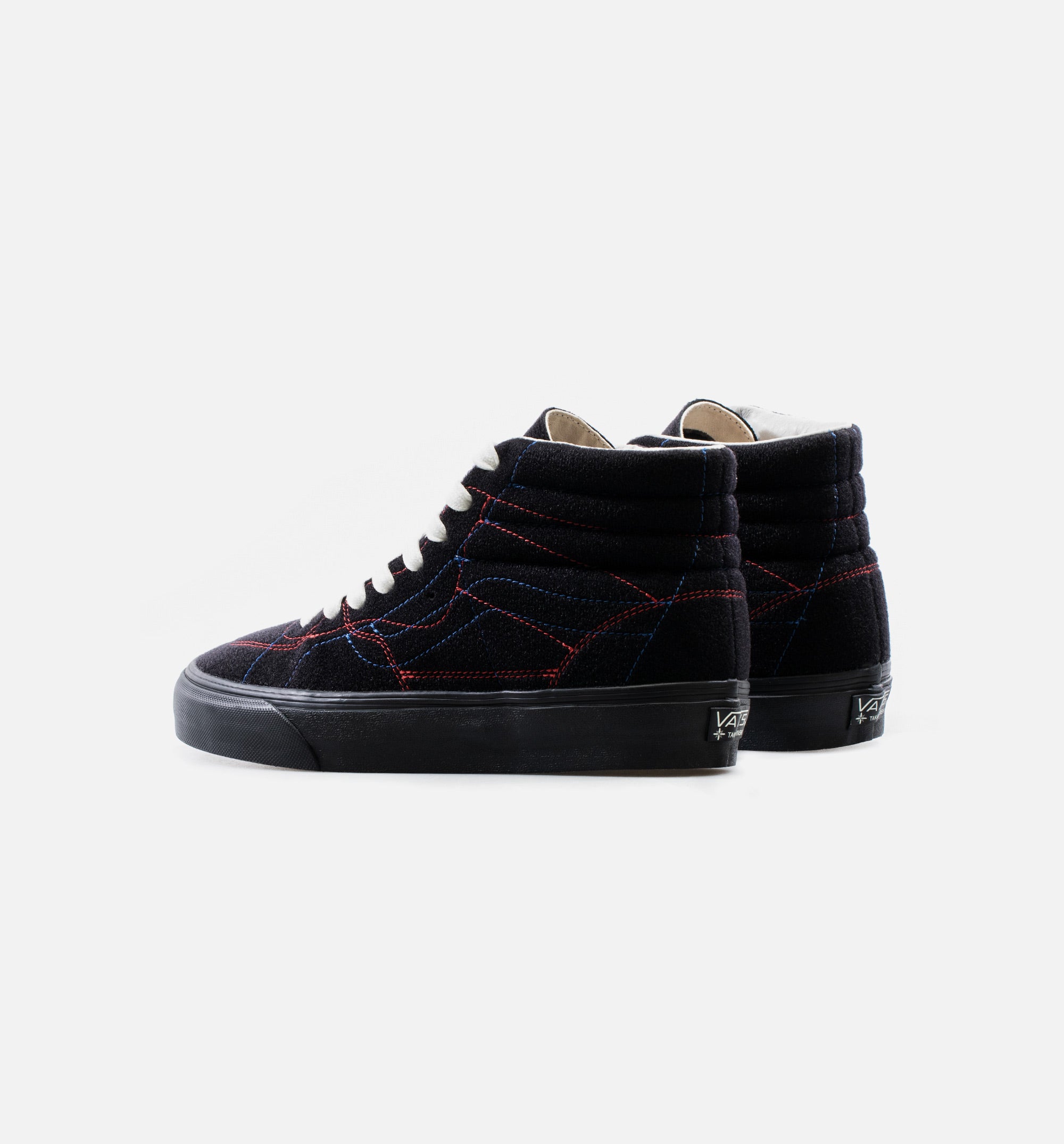Vans X Taka Hayashi Vault SK8 Hi LX Diy Mens Skateboarding Shoe - Black/Multi、mySite、dreamappss