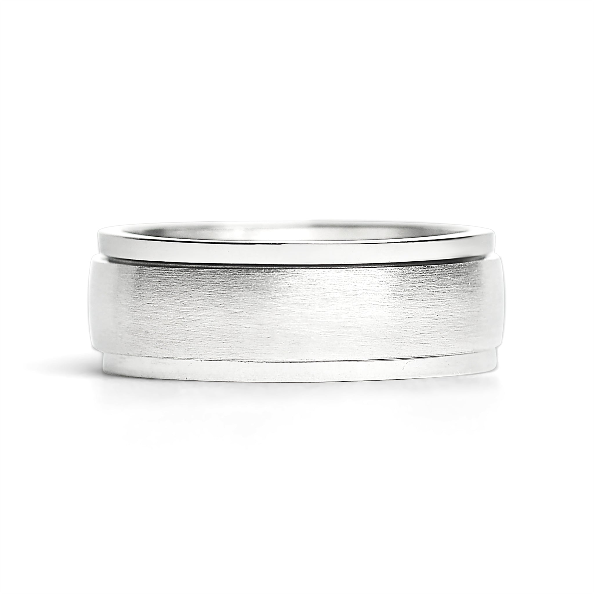 Stainless Steel Brushed Spinner Center Ring / SRJ9001、mySite、dreamappss