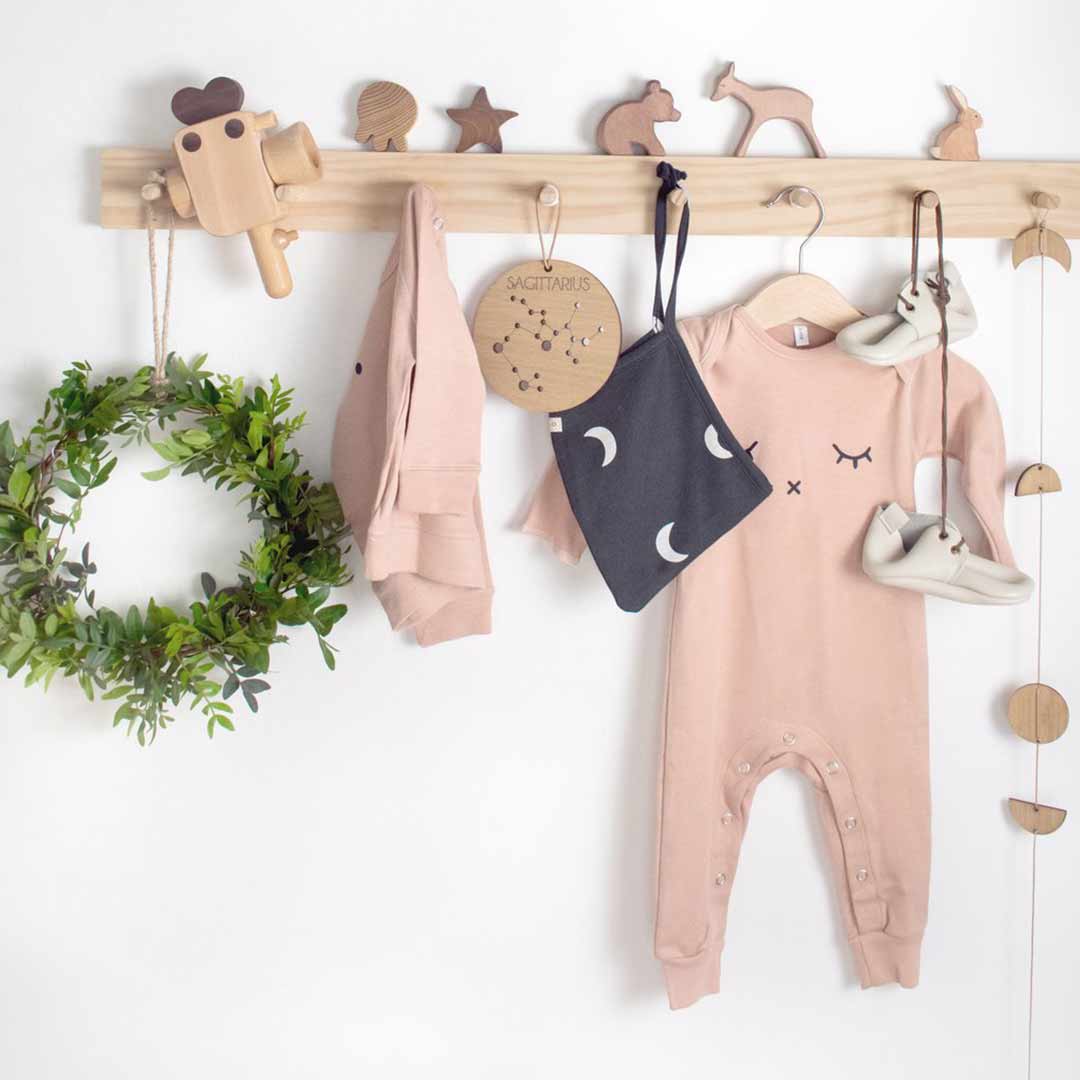  Organic Zoo Sleepy Playsuit - Clay、mySite、merchandisen