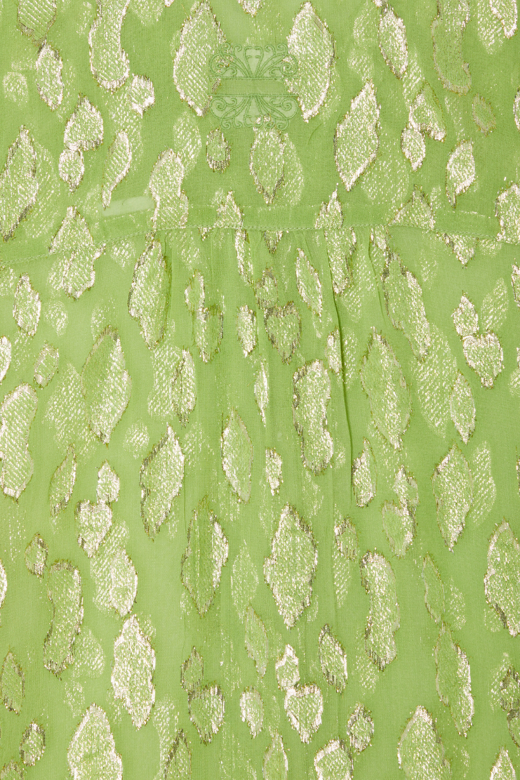 Green Jacquard Miley Shirt、mySite、solidvoid