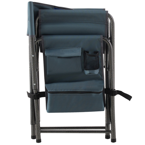  2-piece Padded Folding Outdoor Chair with Side Table and Storage Pockets,Lightweight Oversized Directors Chair for indoor, Outdoor Camping, Picnics and Fishing,Green、、yumabirdnaturehistoryfestival
