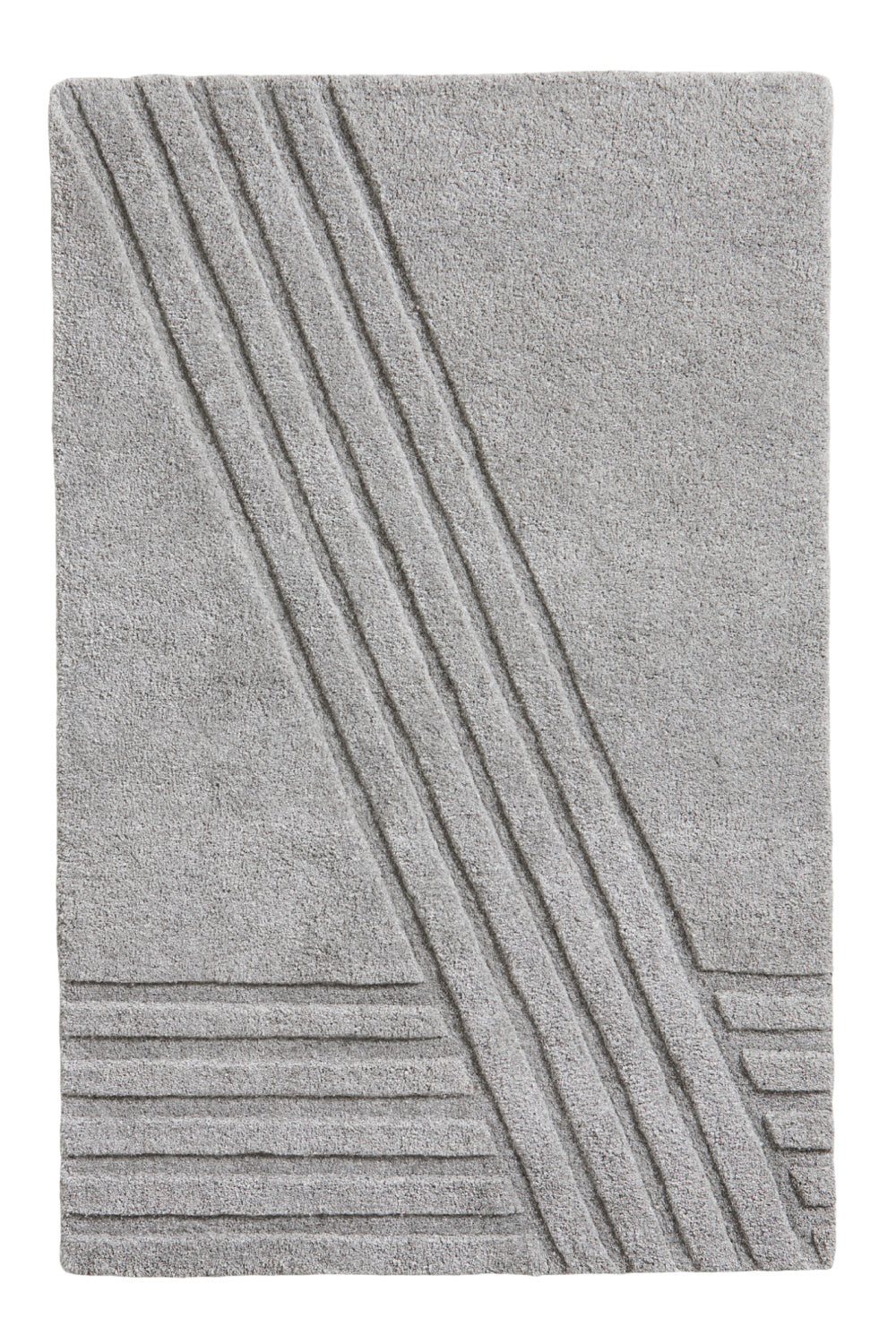 Gray Wool Area Rug | WOUD Kyoto、mySite、neckold