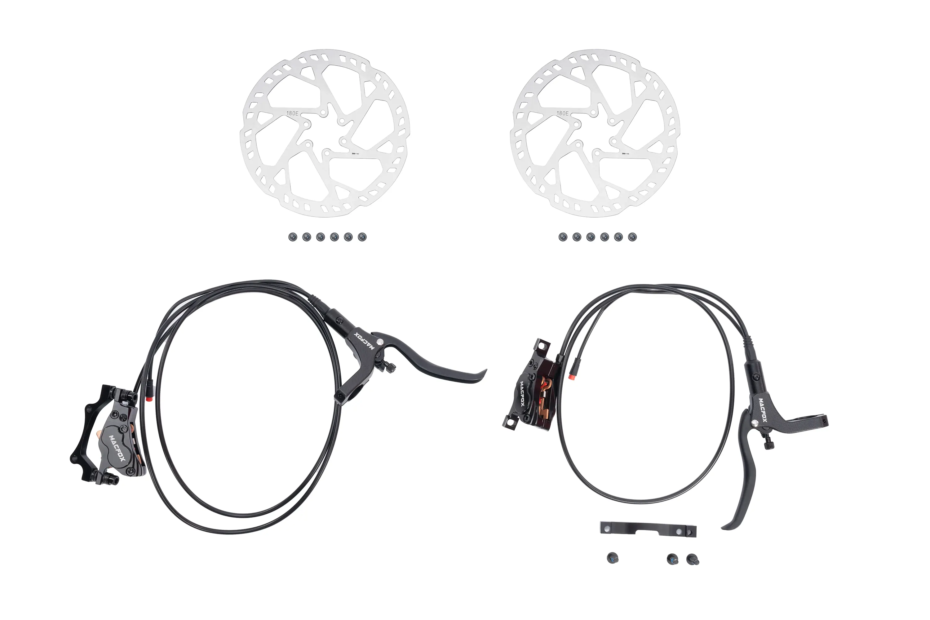  Macfox E-bike X1S Hydraulic Disc Brake Replacement Set、mySite、ghnorth