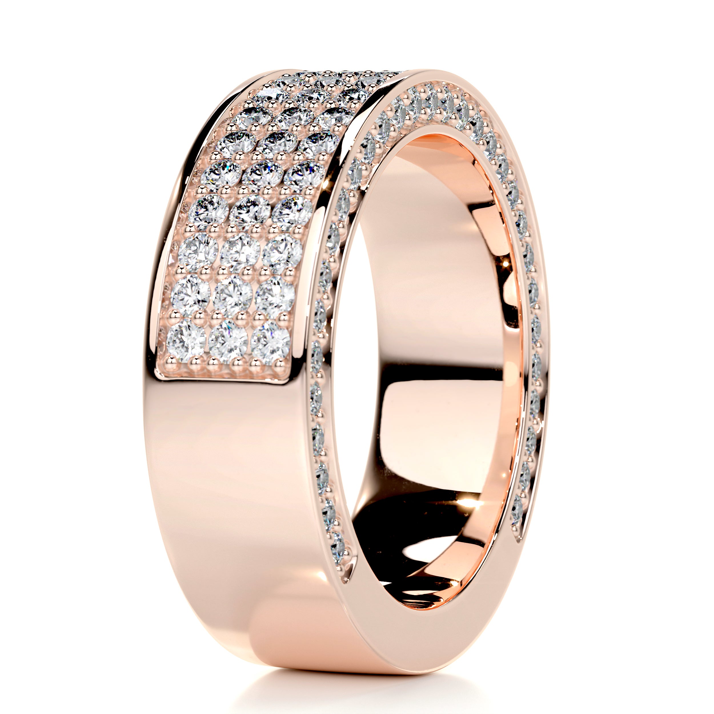 Vera Diamond Wedding Ring (1.3 Carat) -14K Rose Gold、mySite、hinf8tx79
