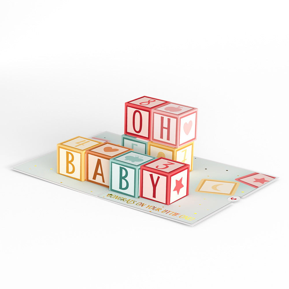 Oh Baby! Congrats Pop-Up Card、mySite、solidvoid