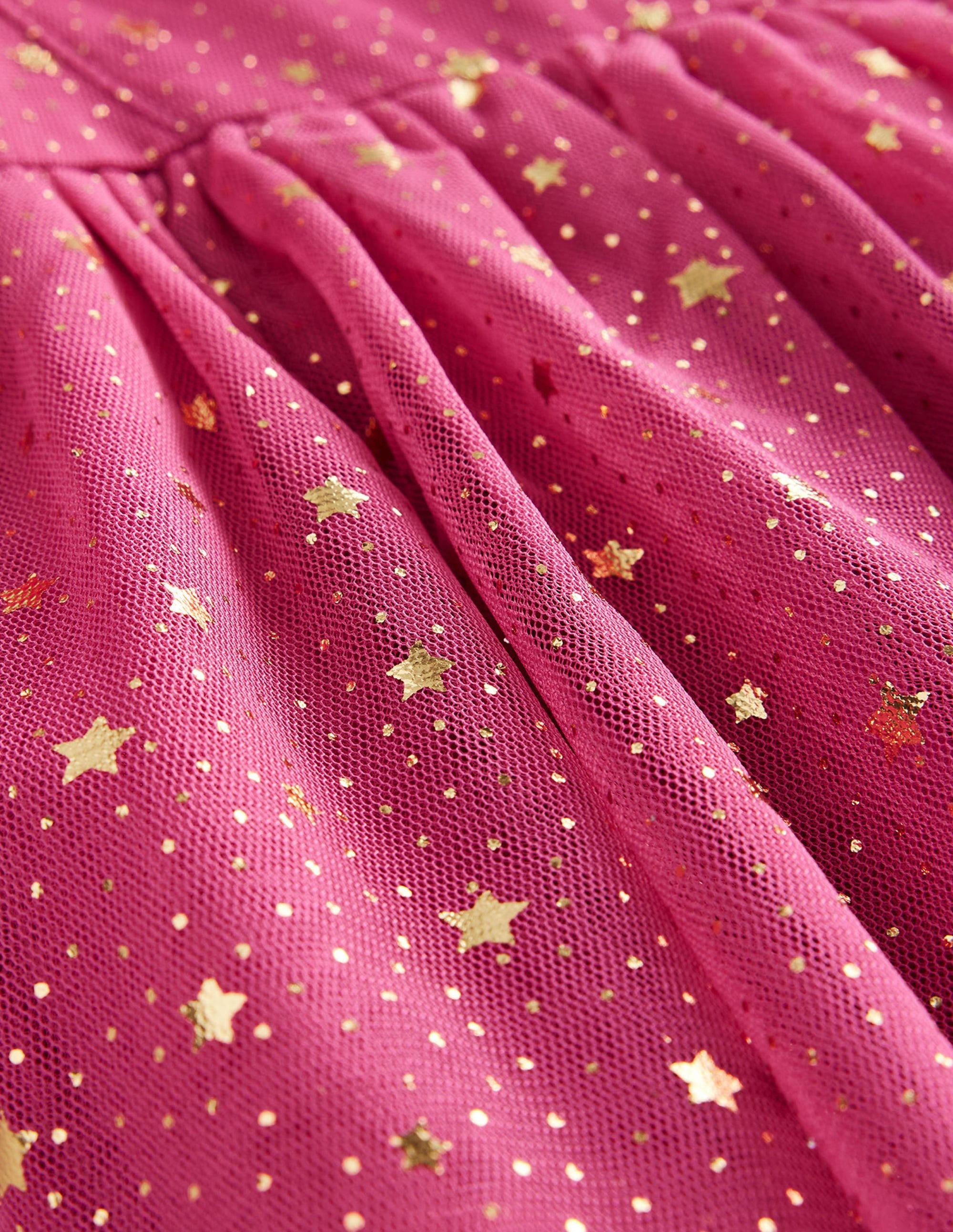  Foil Star Tulle Dress-Sweet William Pink、mySite、ashleygrahame