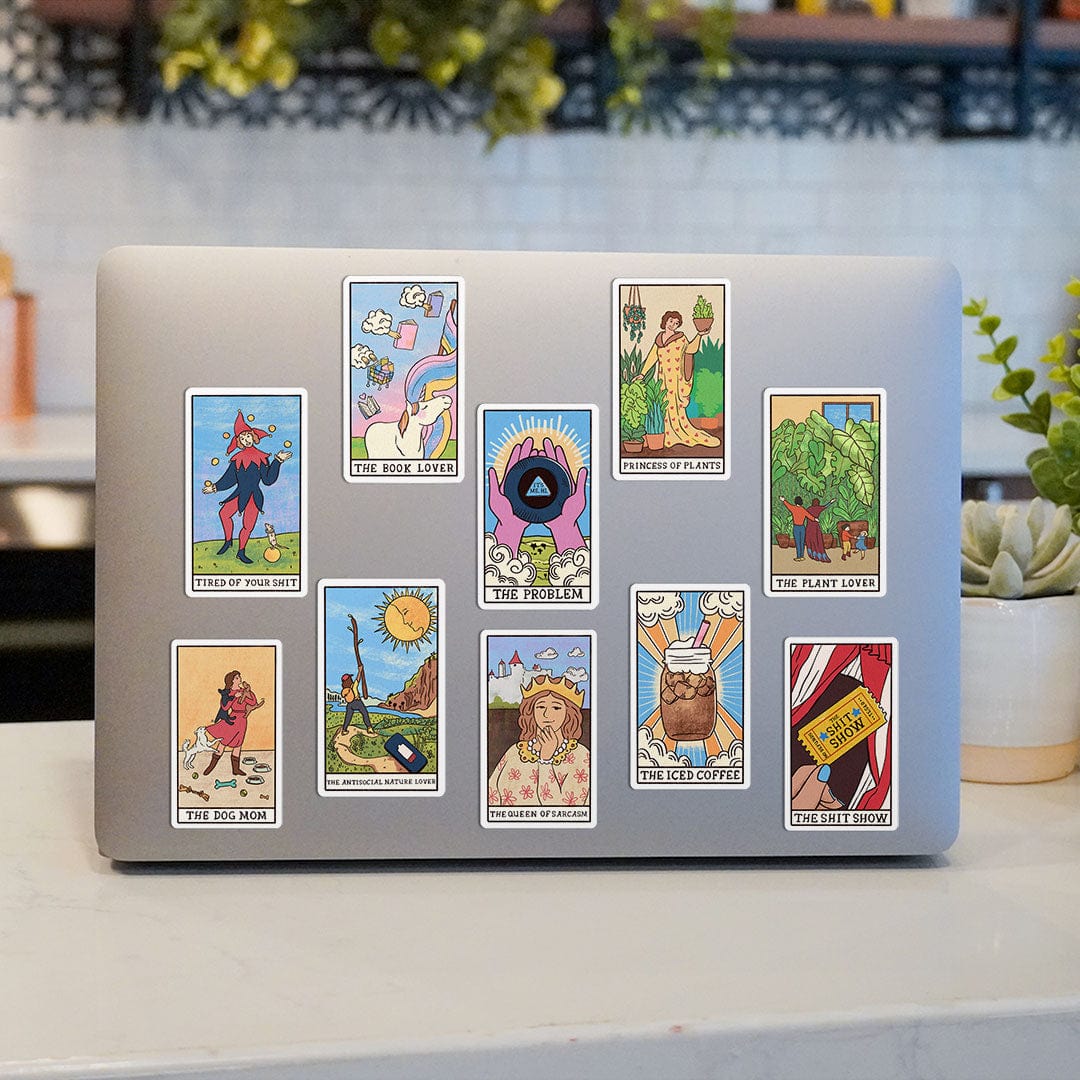  Tarot Card Sticker 10 Pack Funny、mySite、elrpsem3k
