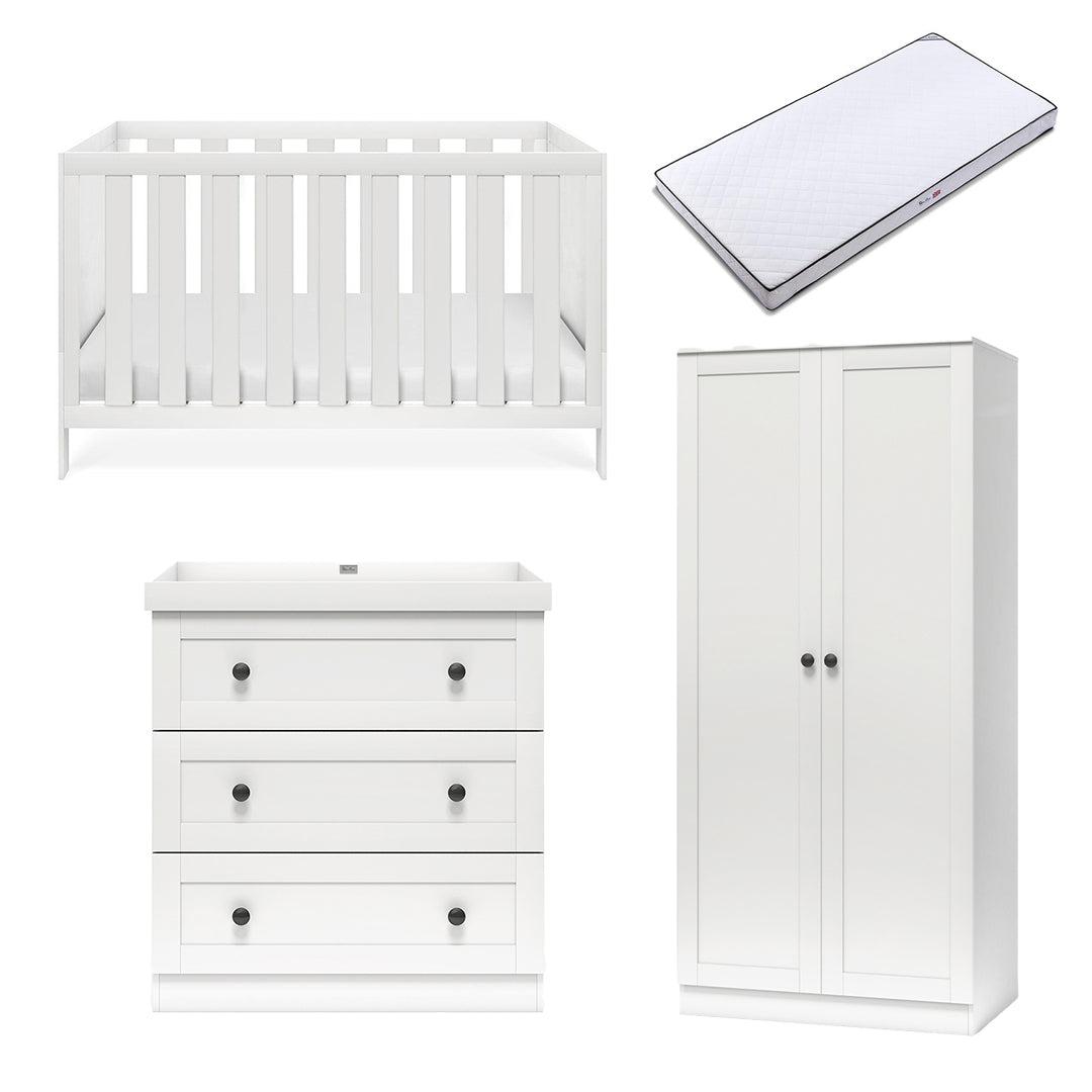  Silver Cross Bromley 3 Piece Room Set - White、mySite、merchandisen