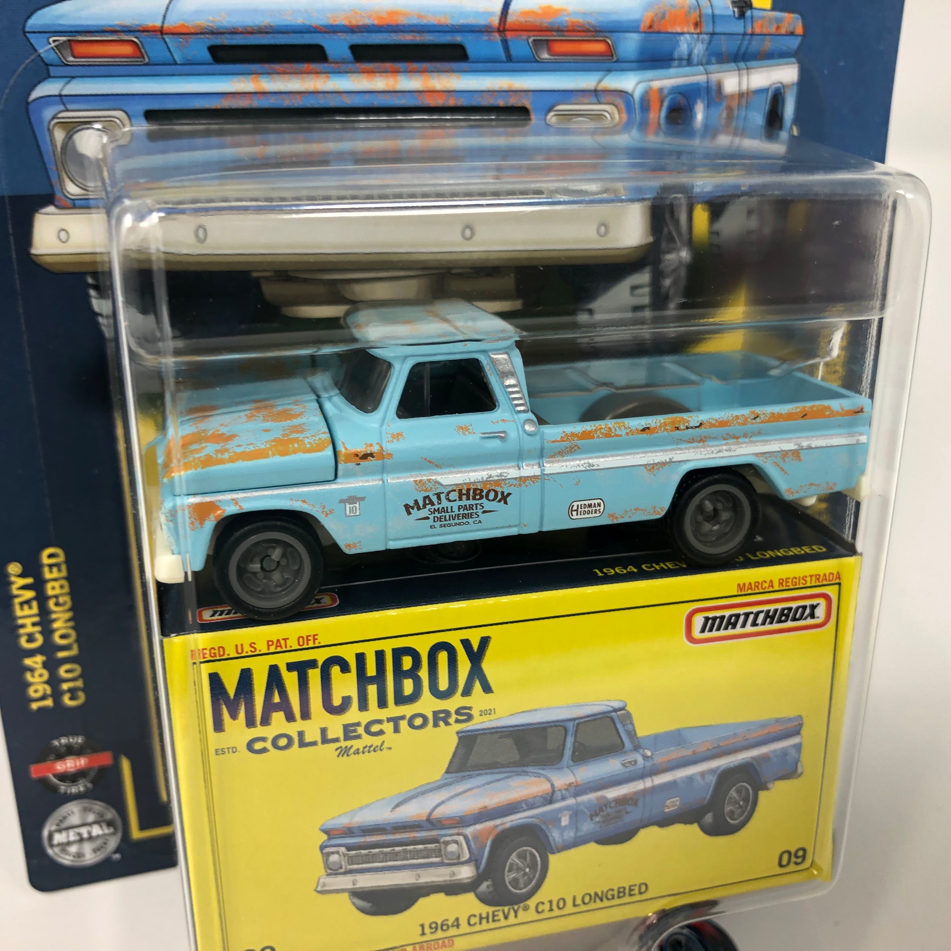 1964 Chevy C10 Longbed * 2022 Matchbox Collectors Series Case M、mySite、hgirdovlk