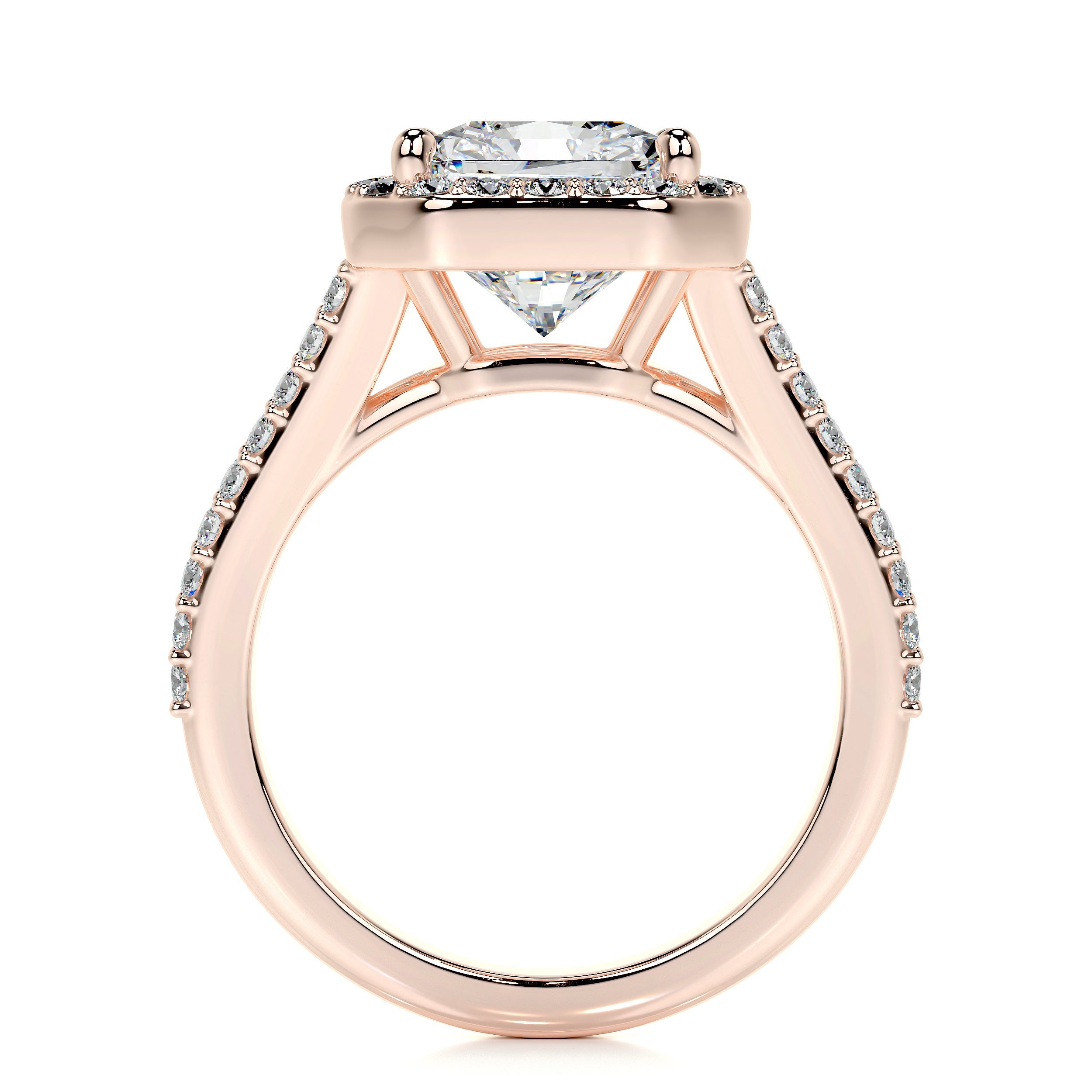 Marina Lab Grown Diamond Ring -14K Rose Gold、mySite、hinf8tx79