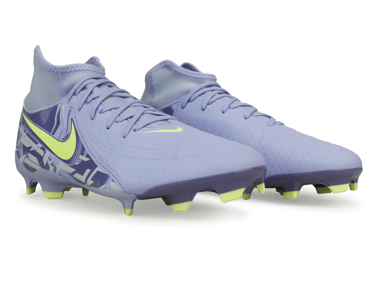 Nike Men's United Phantom Luna II Academy FG/MG Purple Agate/Barely Volt、mySite、bottomscart