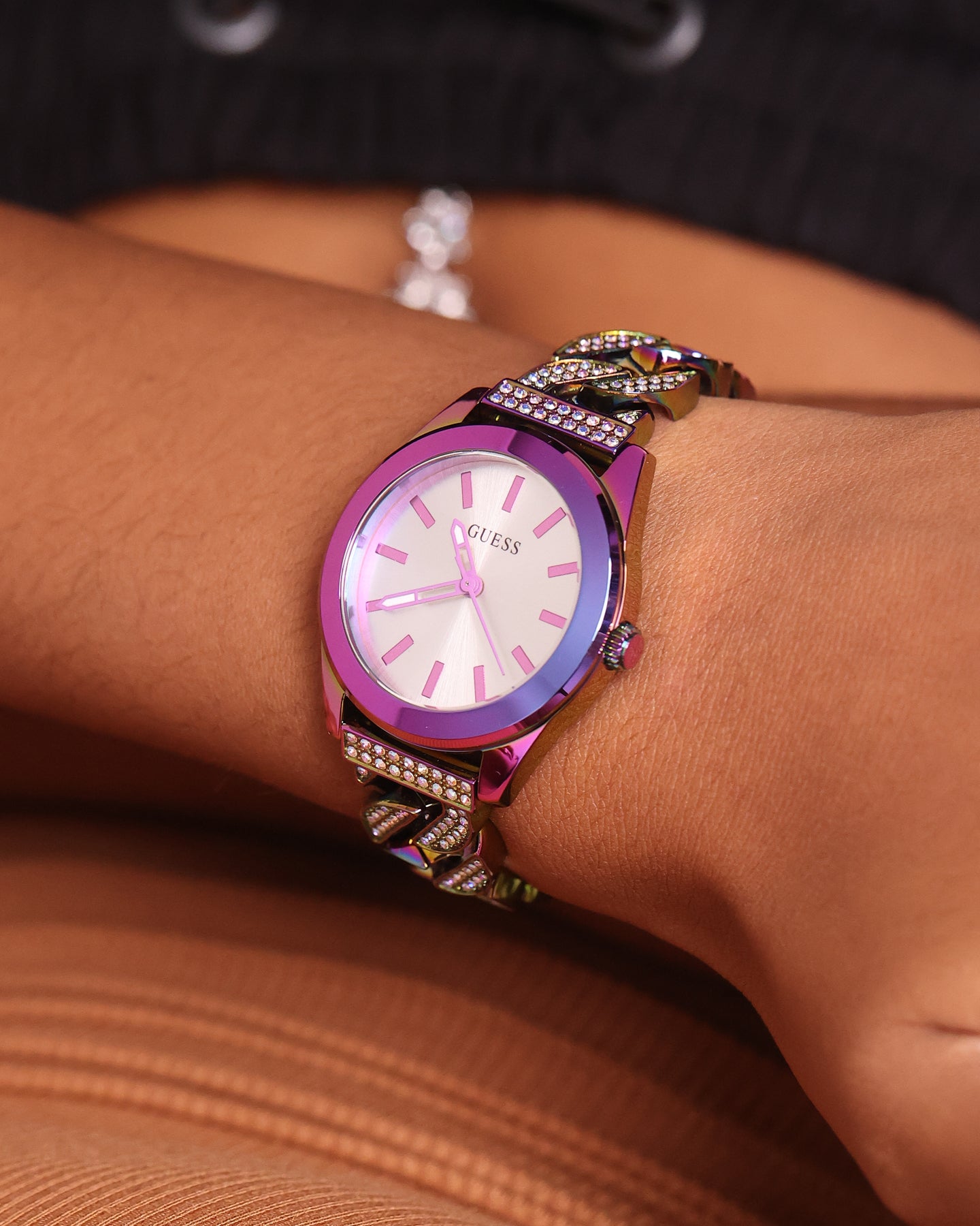 Guess Mainline Women's GW0546L3 Serena Iridescent、mySite、zt4zffjzw