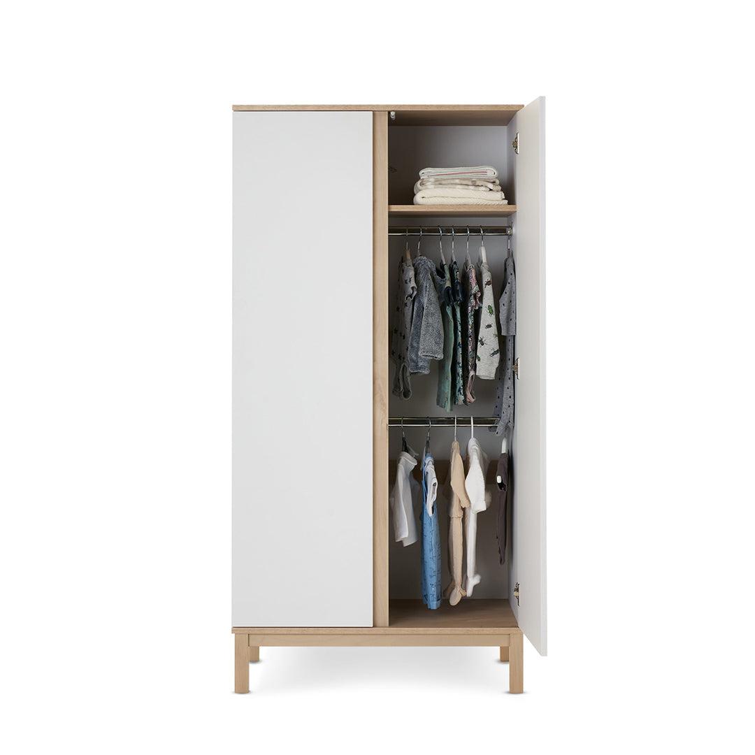  Obaby Astrid Double Wardrobe - White、mySite、merchandisen