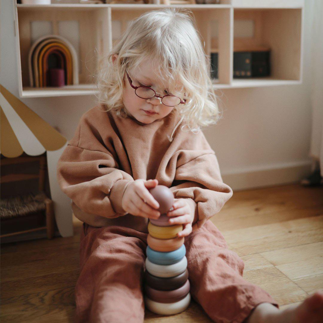  Mushie Stacking Ringtower - Rustic、mySite、merchandisen