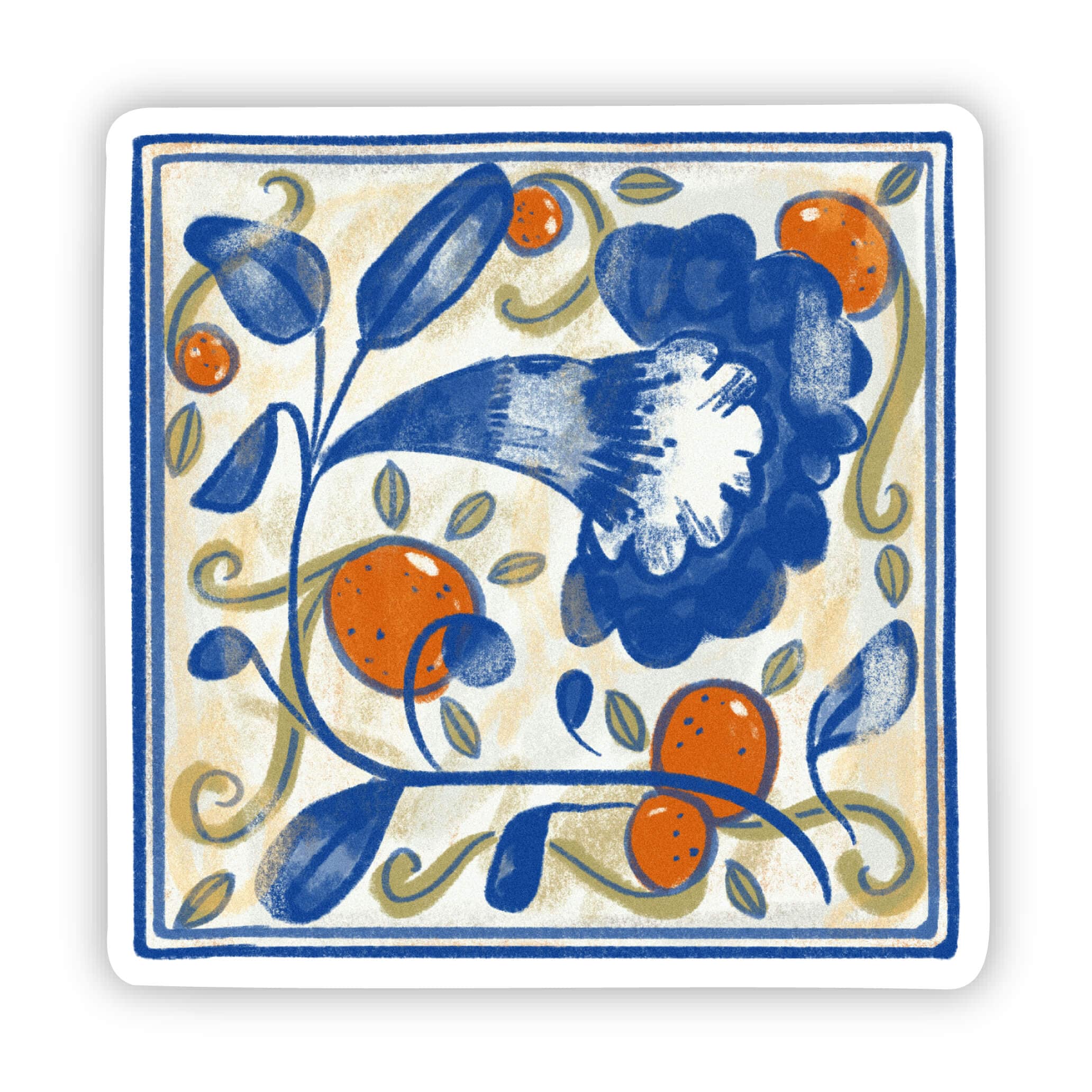 Italian Tile Sticker、mySite、ghnorth