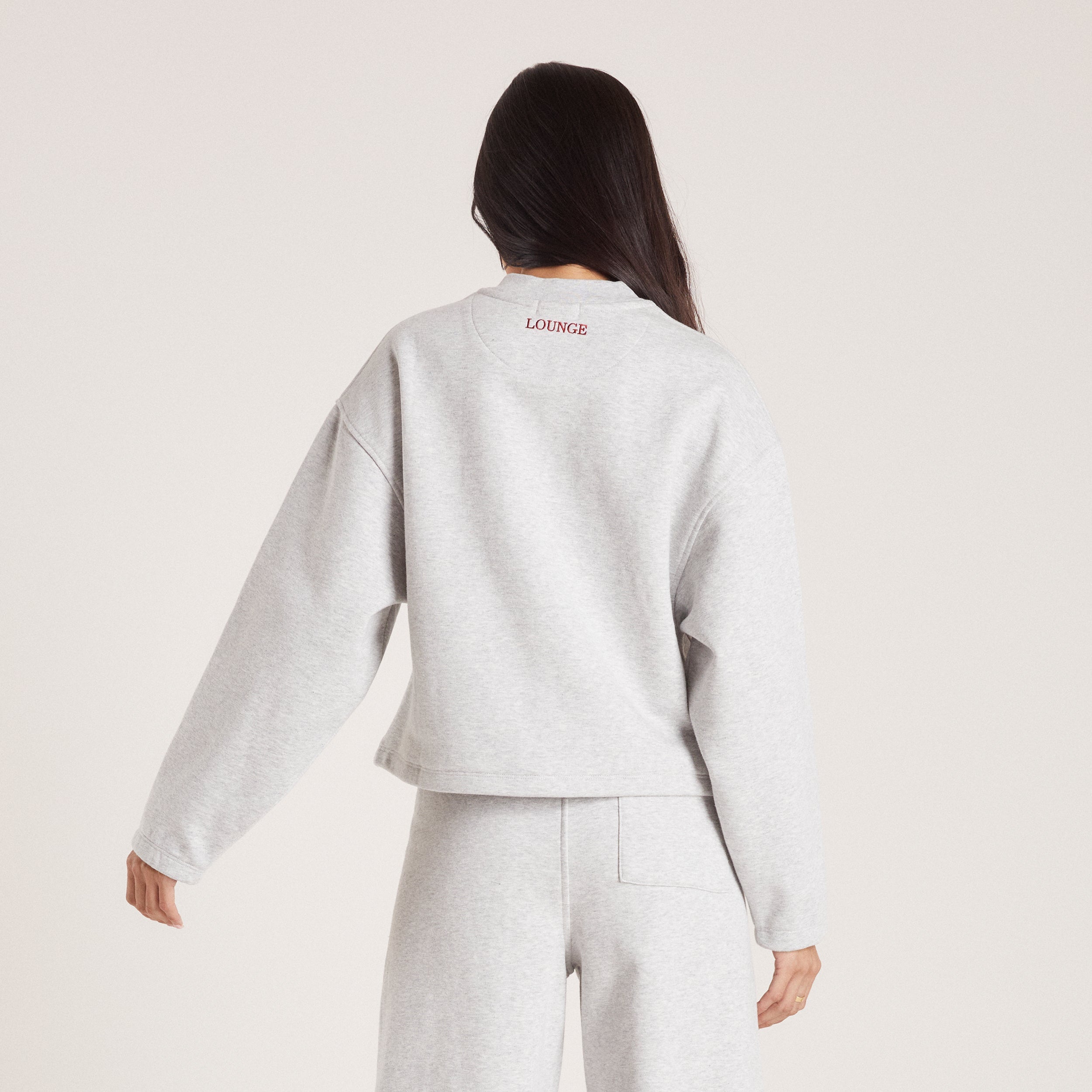 Quarter Zip Jumper - Grey Marl、mySite、bengalsvssteelers