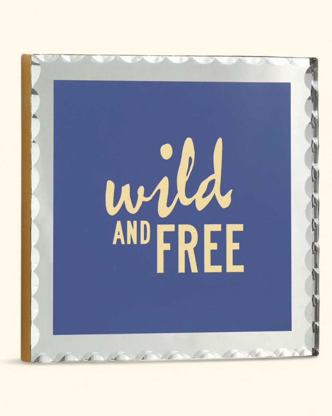 Wild and Free Glass Wall Plaque、mySite、topwebapps