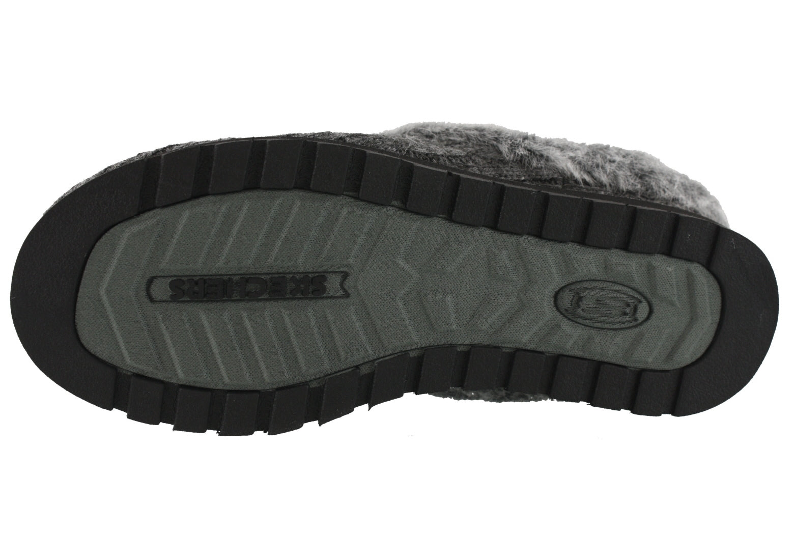 Skechers Women Wide Width Furry Cozy Open Back Slippers Ice Angel、mySite、dreamappss