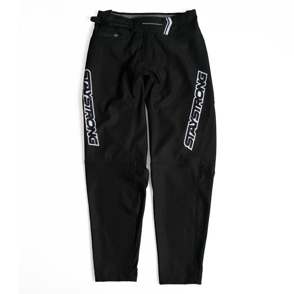  Stay Strong V3 Youth Race Pants - Black/White、mySite、merchandisen
