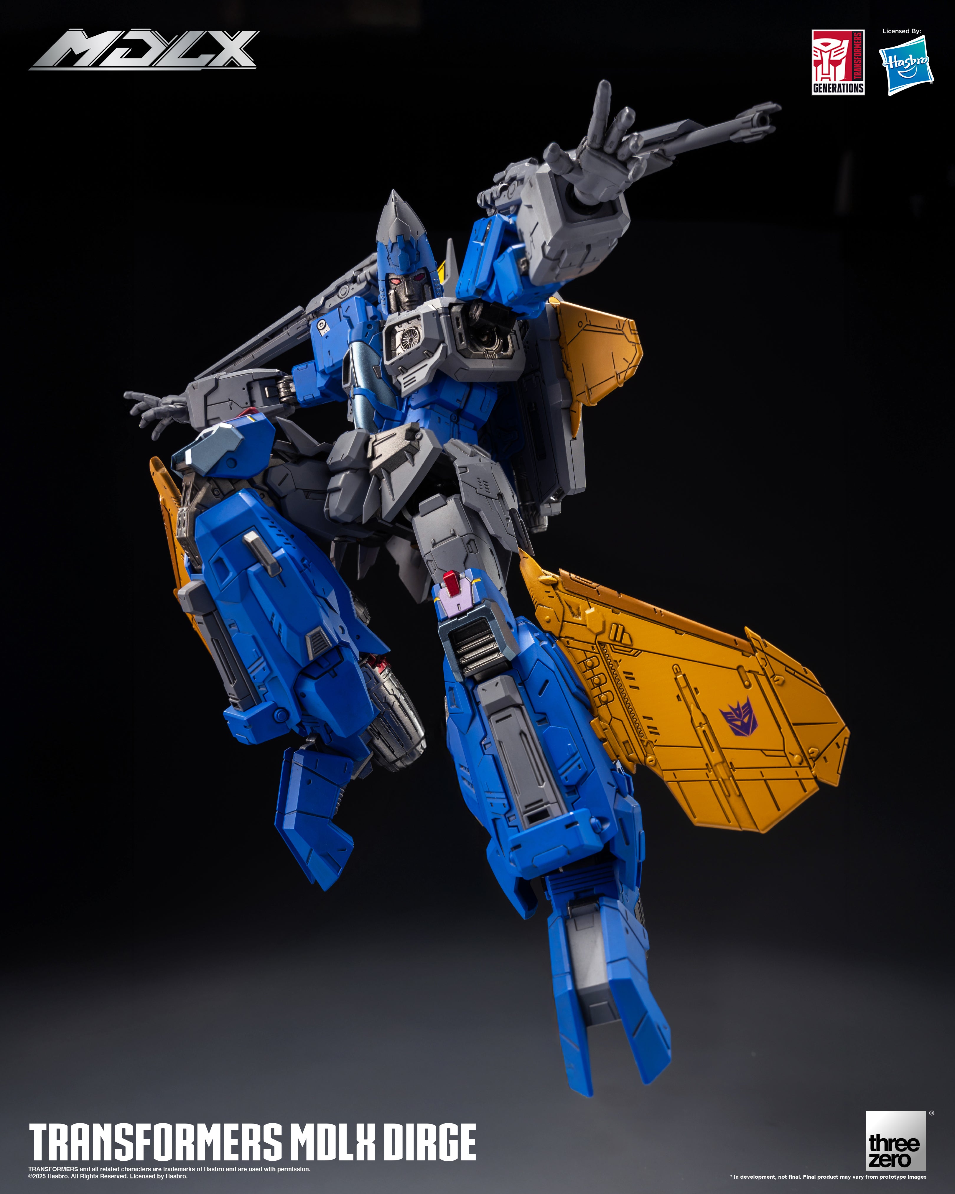 Threezero Transformers MDLX Dirge、mySite、hgirdovlk