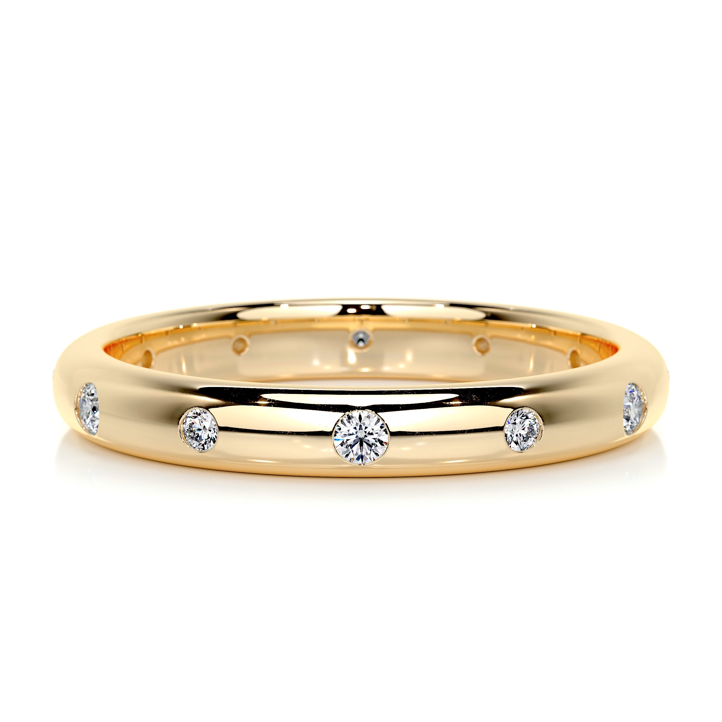 Zara Diamond Wedding Ring (0.18 Carat) -18K Yellow Gold (RTS)、mySite、hinf8tx79