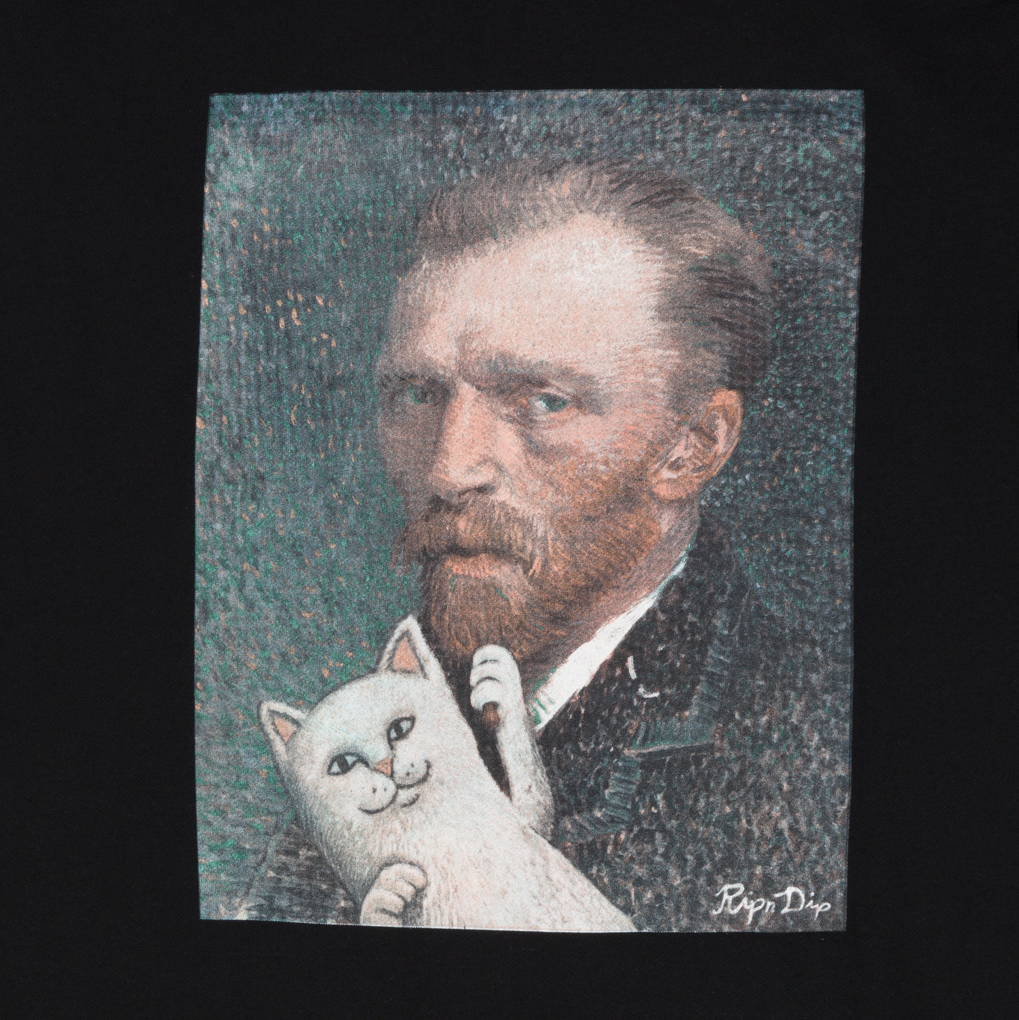  Van Nermal Hoodie (Black)、mySite、merchandisen