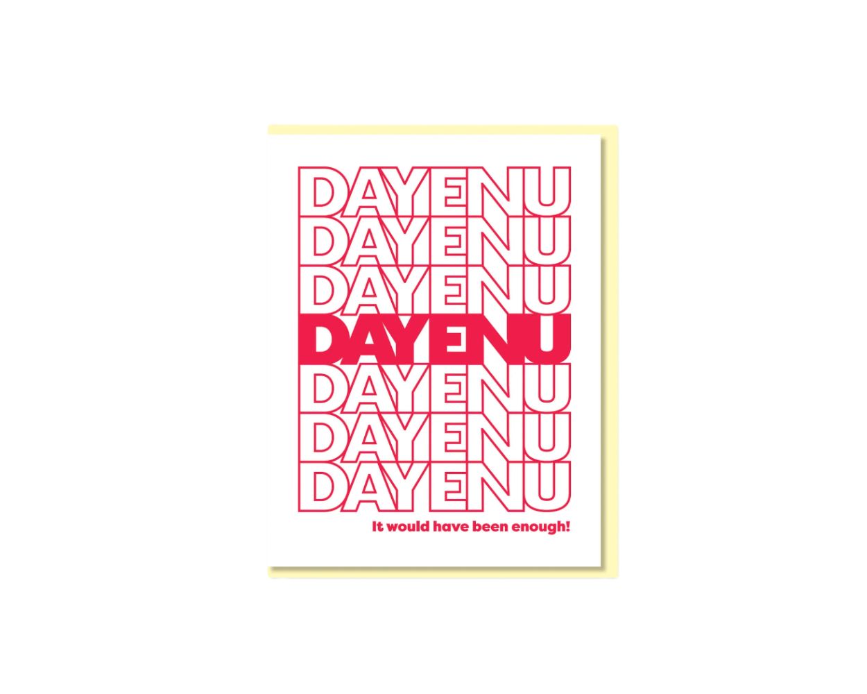  Dayenu! Card、mySite、elrpsem3k