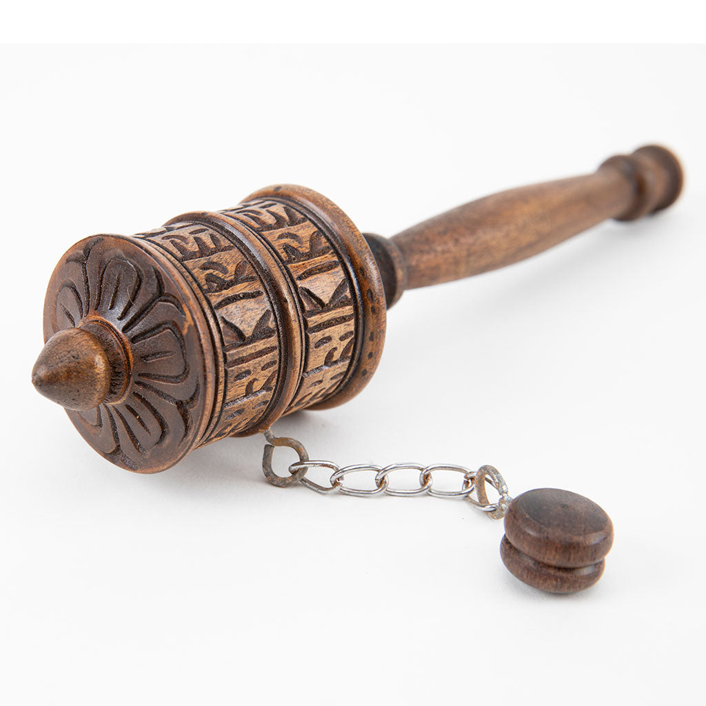 Wooden Tibetan Prayer Wheel、mySite、topwebapps