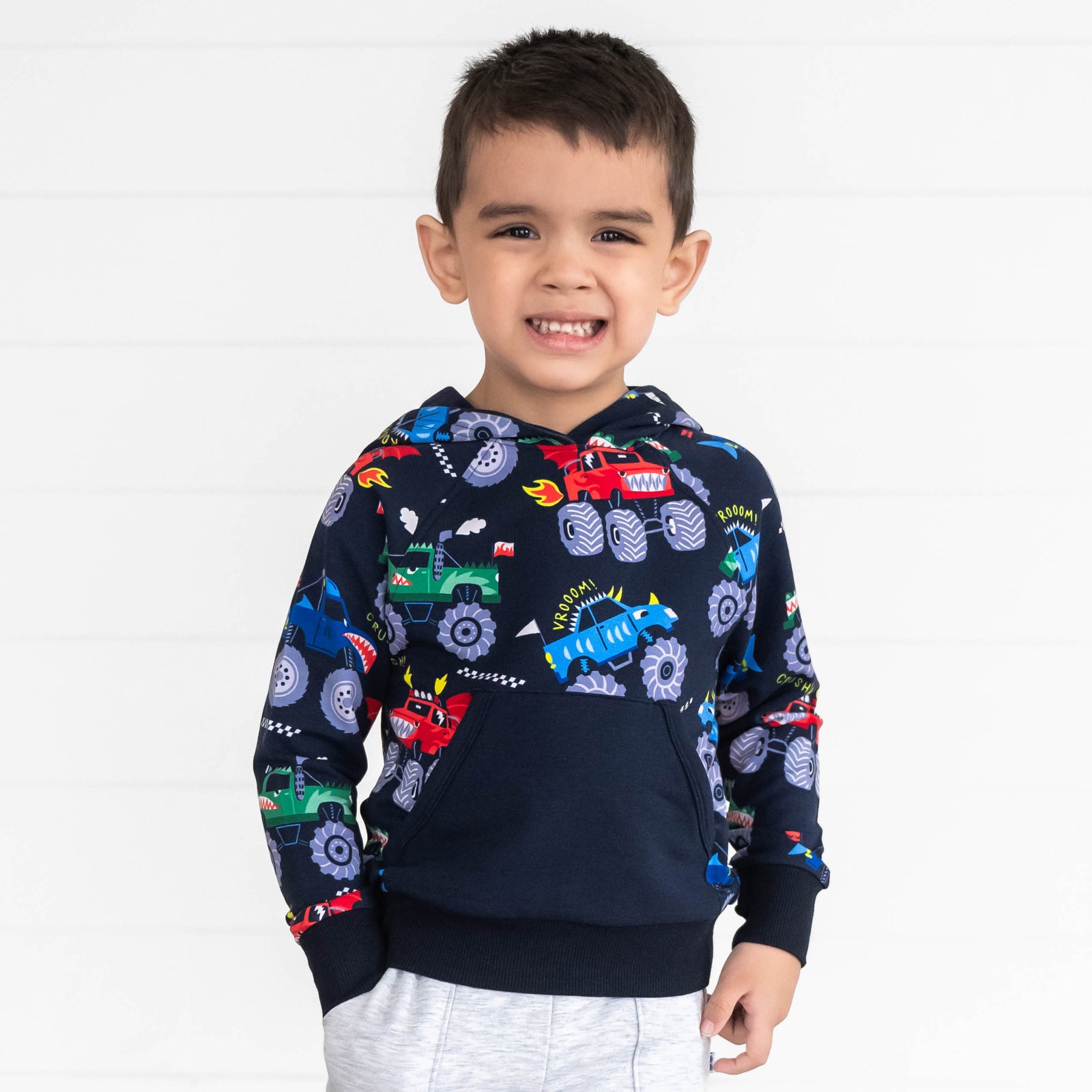  Monster Truck Madness Pullover Hoodie、mySite、layawaytickets