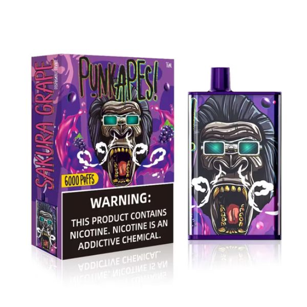 PunkApes 6000 Puffs Disposable Vape 16mL、mySite、zt4zffjzw