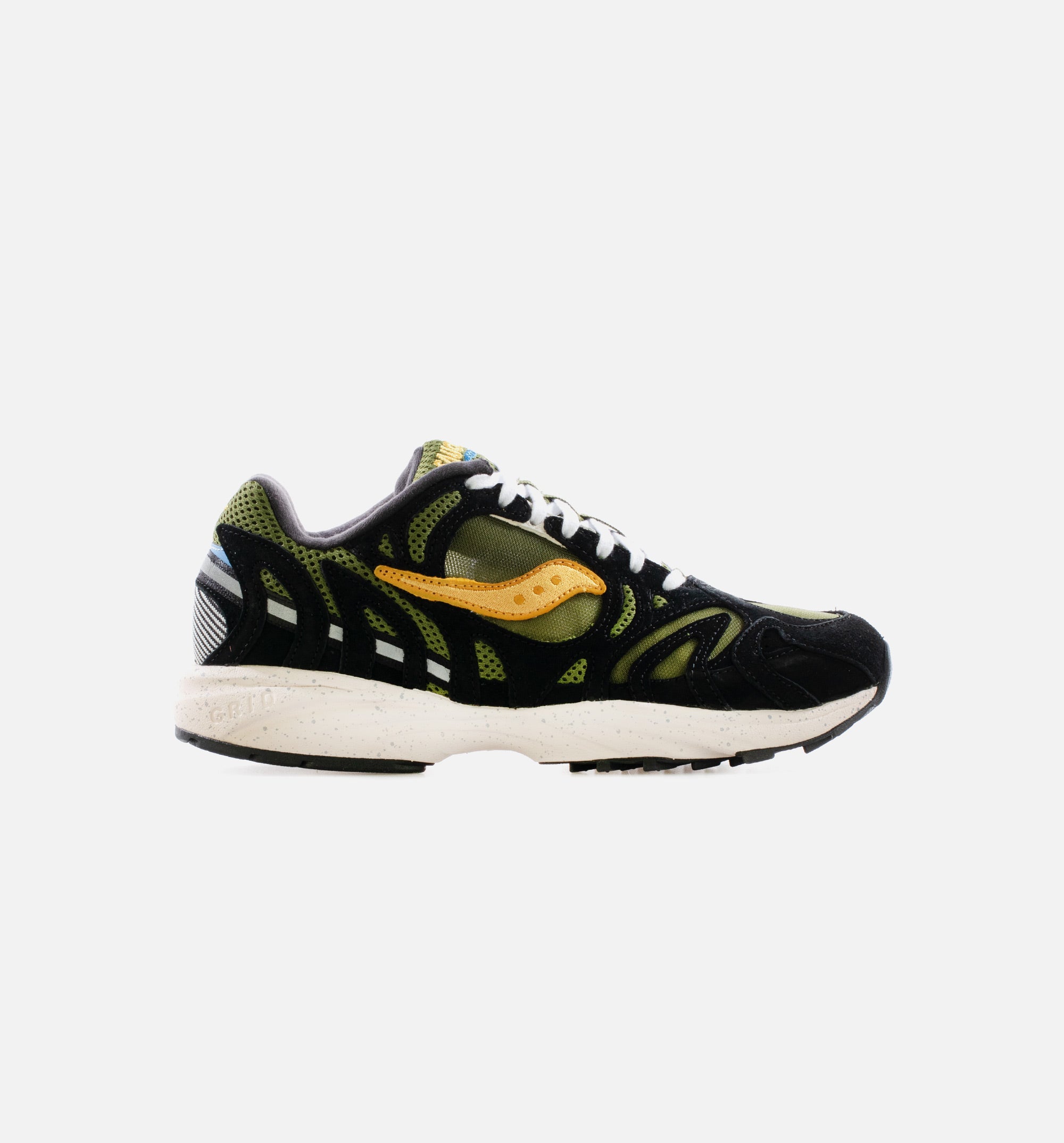 Grida Azura 2000 Mens Running Shoe - Black/Yellow、mySite、dreamappss