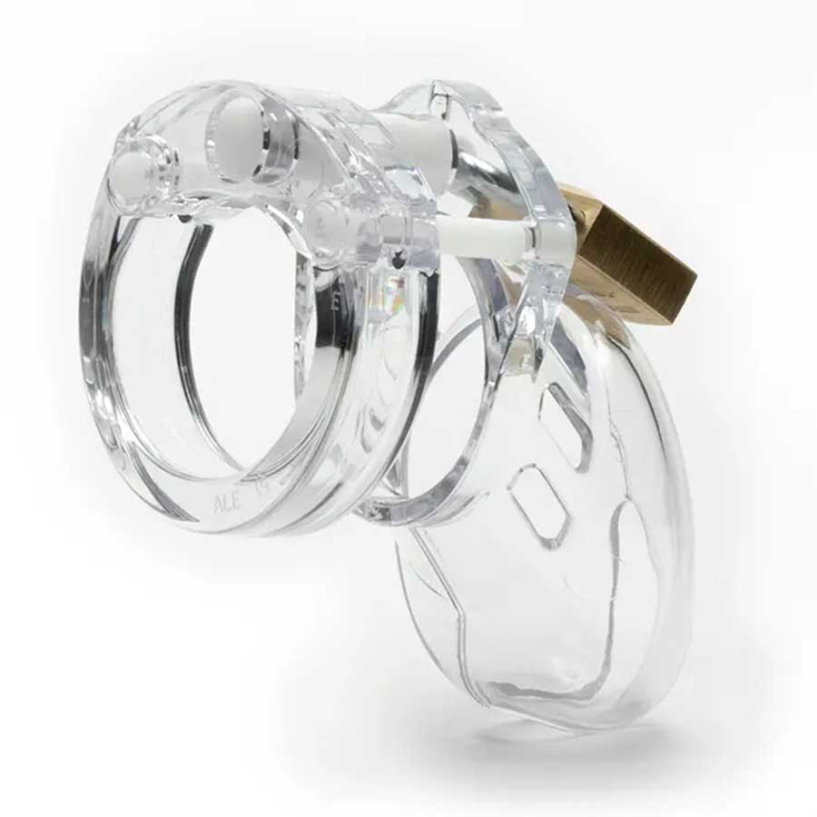 CB-6000S 2.5 Inch Clear Chastity Cock Cage Kit by CB-X、mySite、bottomscart