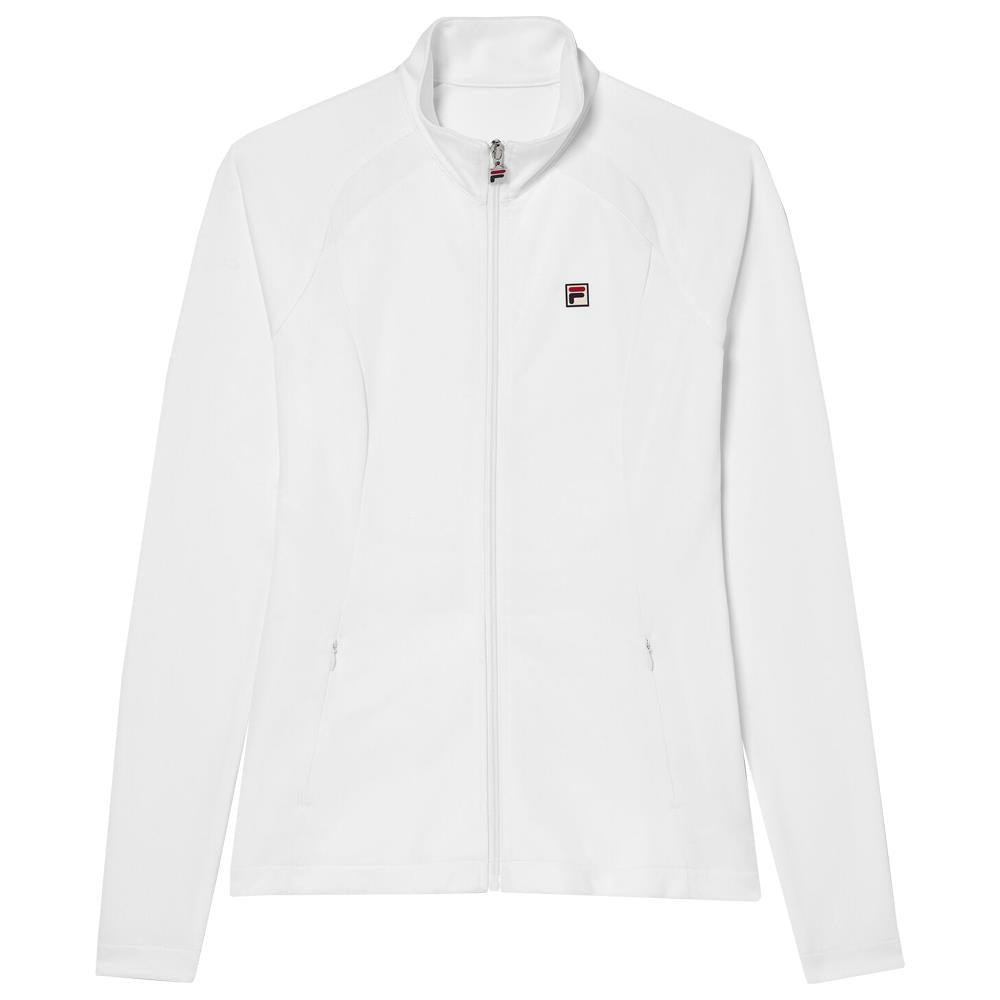 Fila Women's Whiteline Track Jacket - White