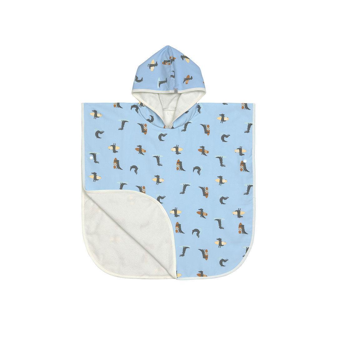  Lassig Beach Poncho - Sky Blue - Crocodile、mySite、merchandisen