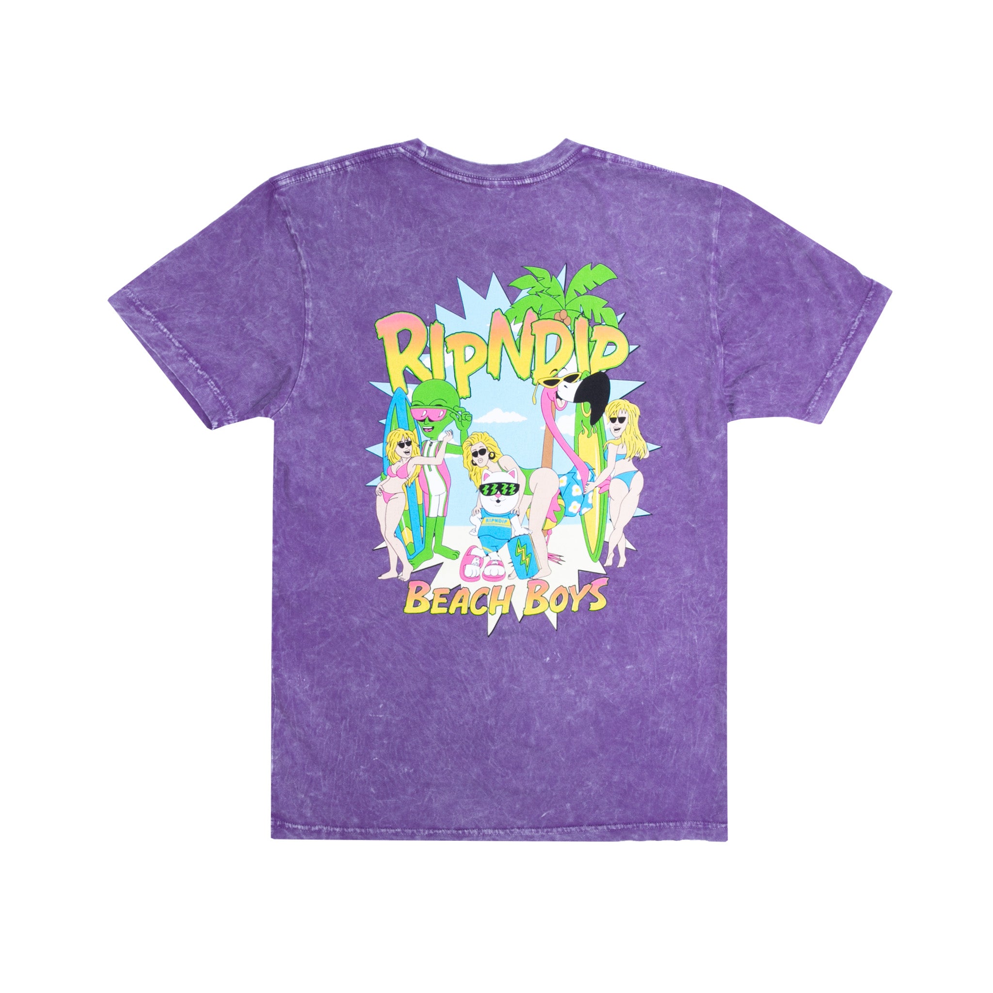  Beach Boys Tee (Purple Mineral Wash)、mySite、merchandisen