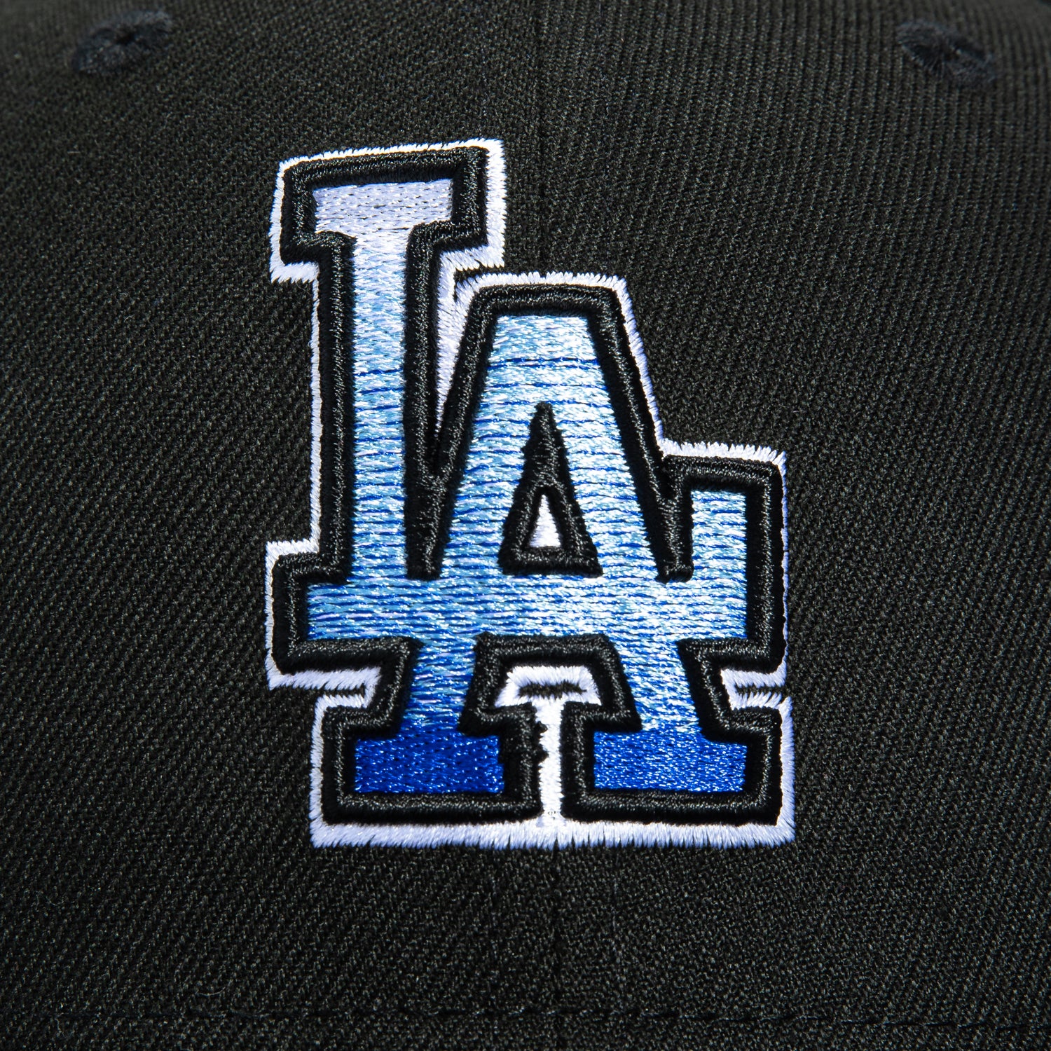 New Era 59Fifty Gradient Logo Los Angeles Dodgers Hat - Black、mySite、vikingsvslions