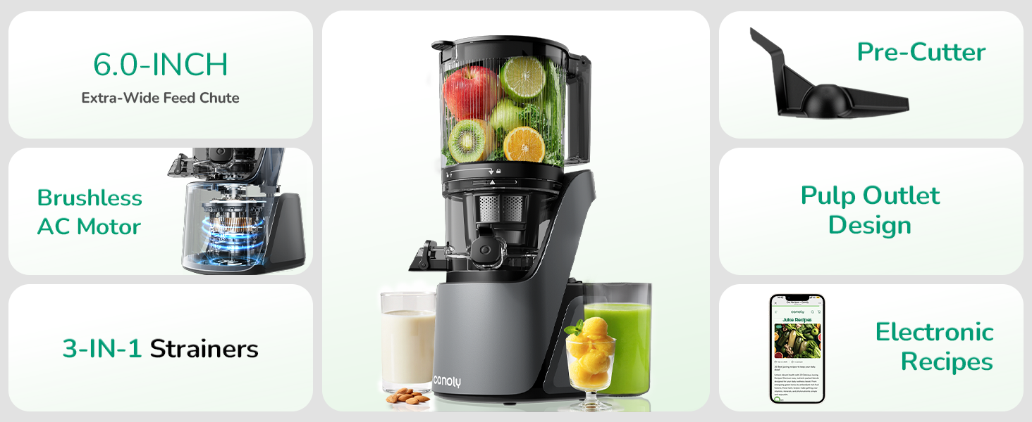 Canoly C16 Cold Press Juicer