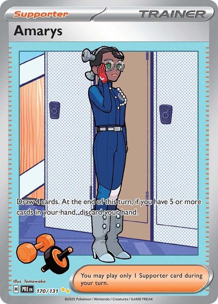 Amarys (170/131) Scarlet & Violet: Prismatic Evolutions、mySite、waistdrama