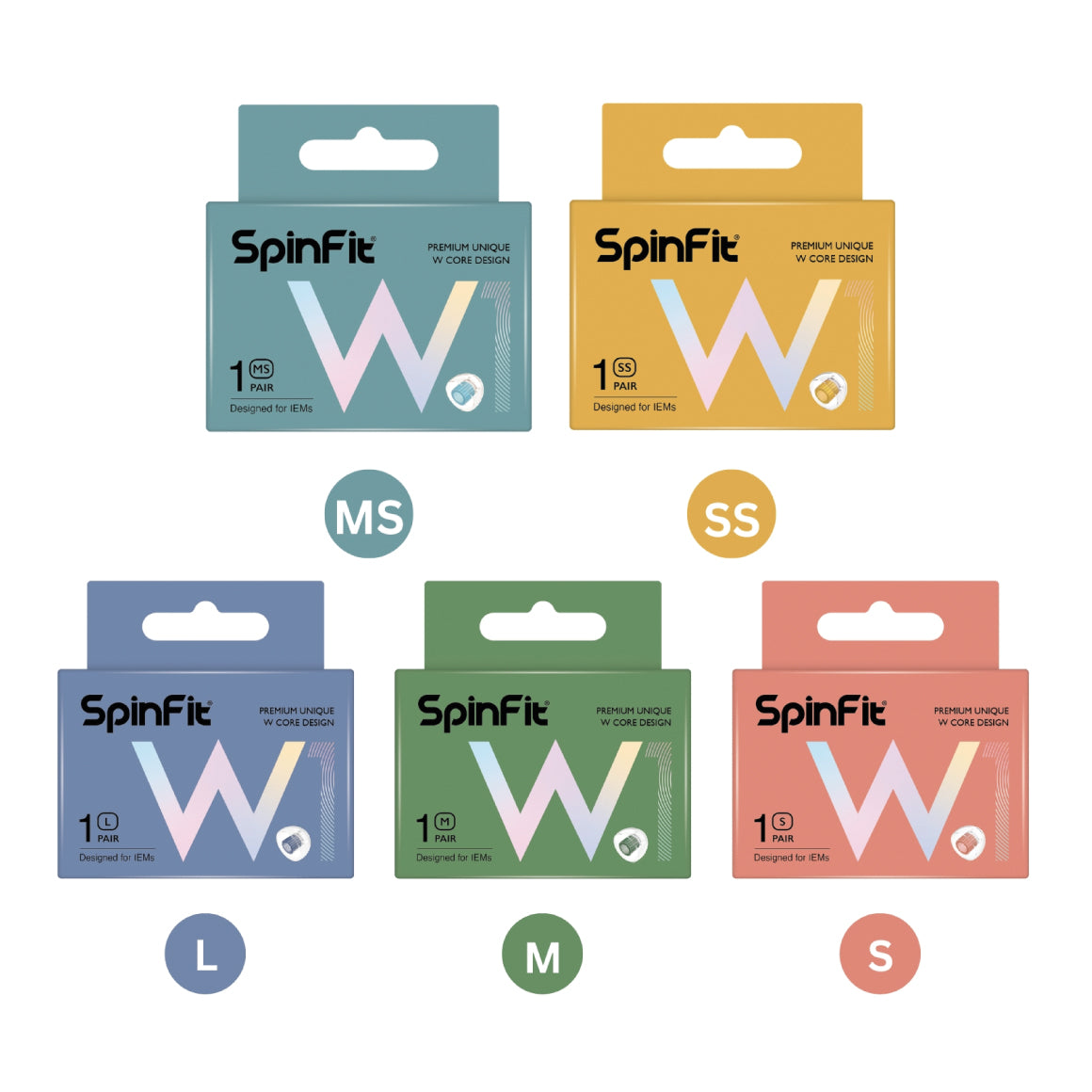  SpinFit - W1、mySite、merchandisen